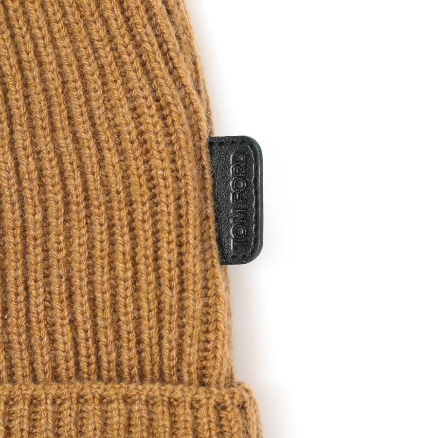Tom Ford o1loc1c0724 TFKC11 Size: S / Beanie in Brown Size ONE SIZE - 3 Thumbnail
