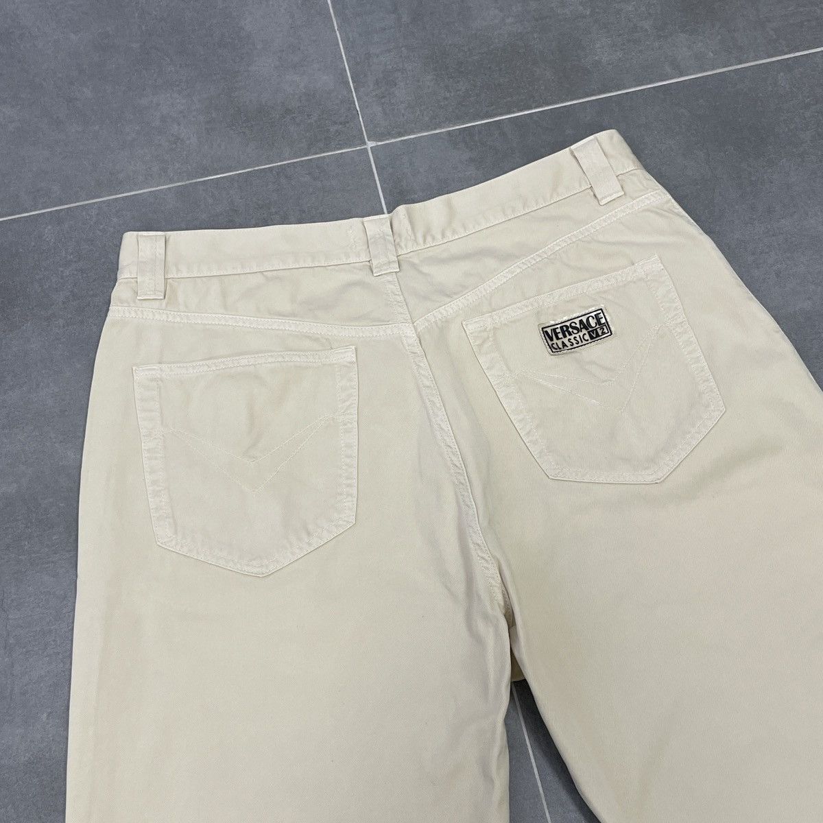 Versace × Vintage Vintage Versace Classic V2 Pants Size 36 Size US 36 / EU 52 - 20 Thumbnail