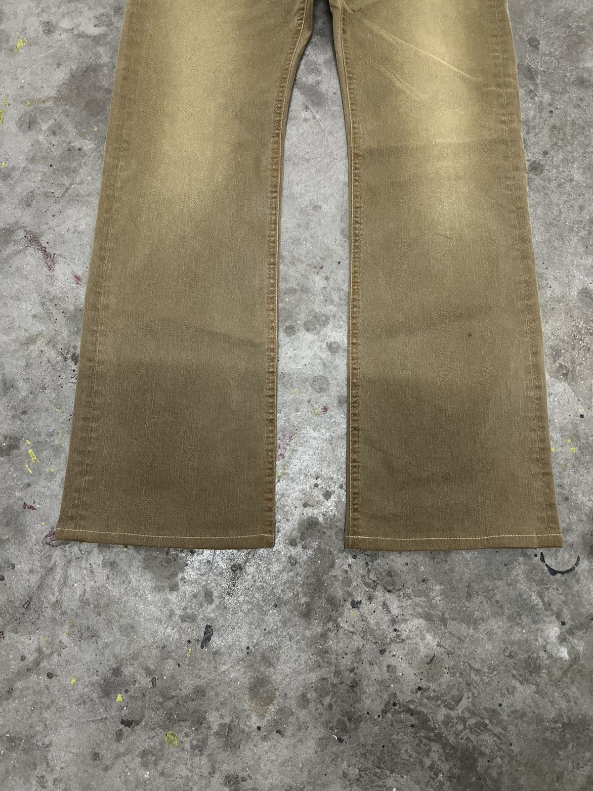 If Six Was Nine × Japanese Brand FLARED🔥BLUE WAY FADED DENIM JEAN MADE IN JAPAN Size US 29 - 3 Thumbnail