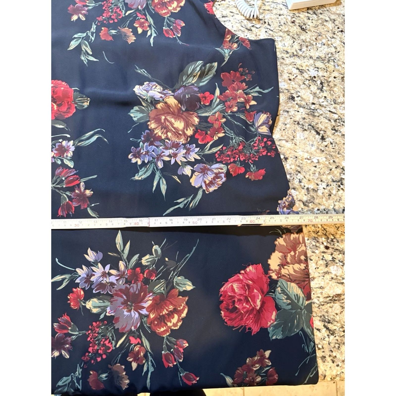 Vintage VINTAGE Studio Ease Women Sleeveless Black Floral 90s Midi Dress Plus Size 22W Dress Size 3XL / US 20-22 - 7 Thumbnail