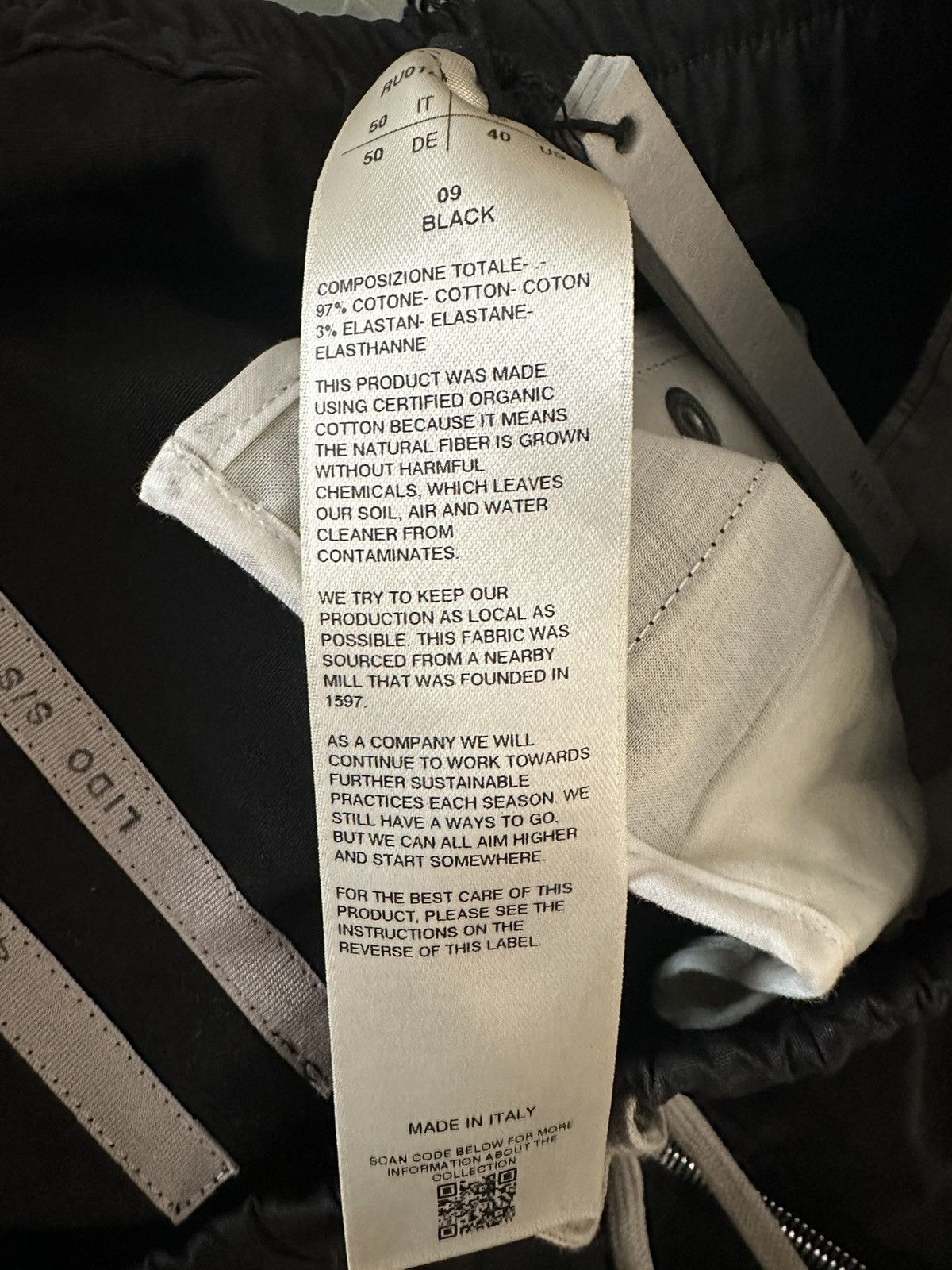 Rick Owens Rick owens lido jumbo cargo belas black twill size 50 Size US 34 / EU 50 - 5 Thumbnail