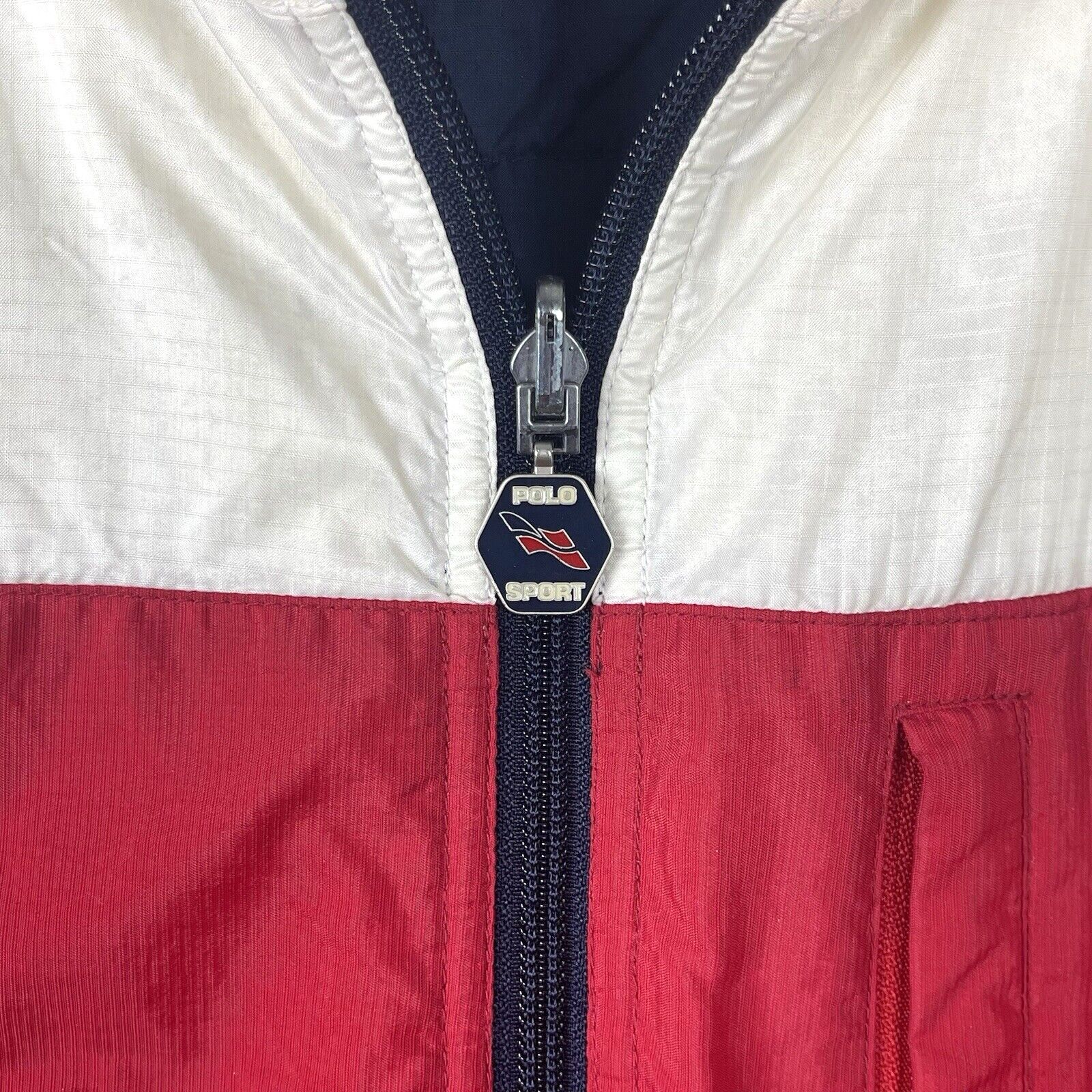 Ralph Lauren Vtg Polo Sport Ralph Lauren Reversible Puffer Vest XL 90s Size US XL / EU 56 / 4 - 4 Thumbnail