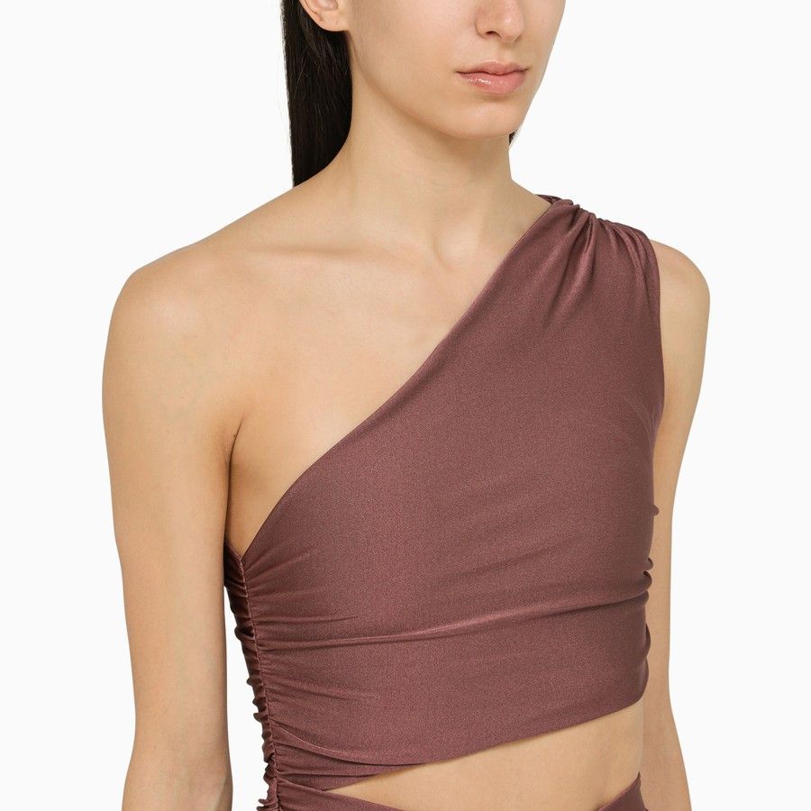 THE ANDAMANE o1d2blof1024 Close-Fitting Jumpsuit In Brown Size 26" / US 2 / IT 38 - 4 Thumbnail