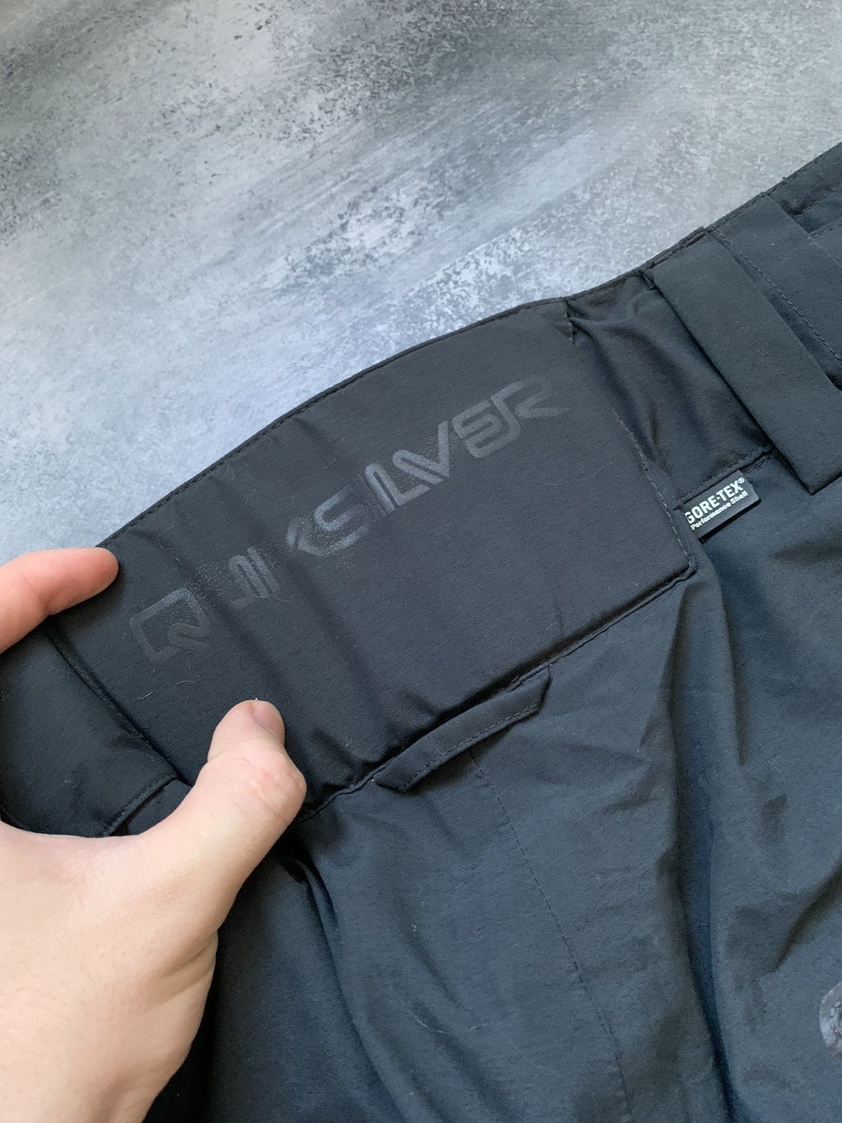 Goretex × Quiksilver Quiksilver GoreTex Cargo Snow Pants Skiwear Gorpcore Size US 33 - 14 Thumbnail