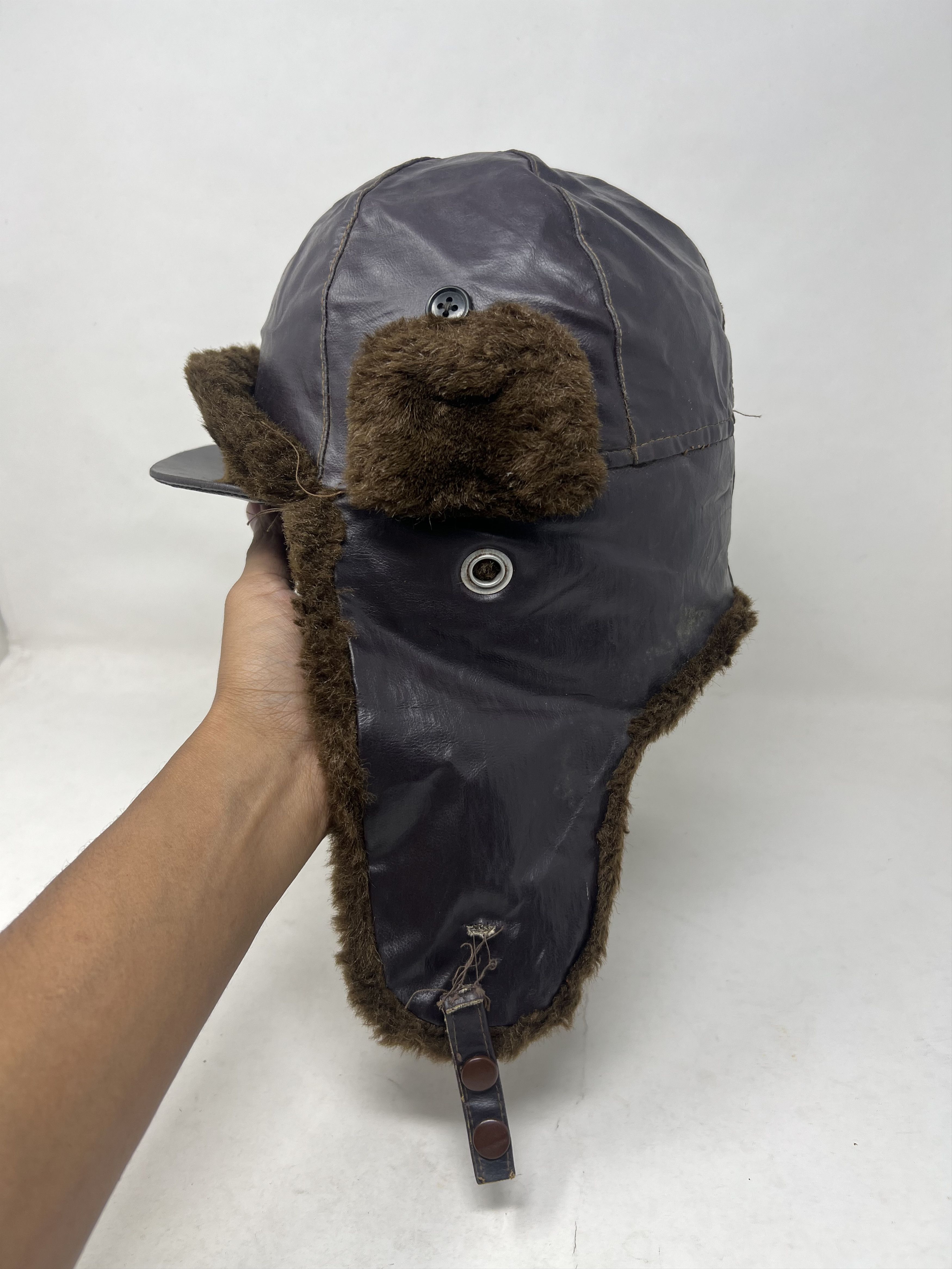 Vintage Vintage Faux Fur Trooper Hat Size ONE SIZE - 3 Thumbnail