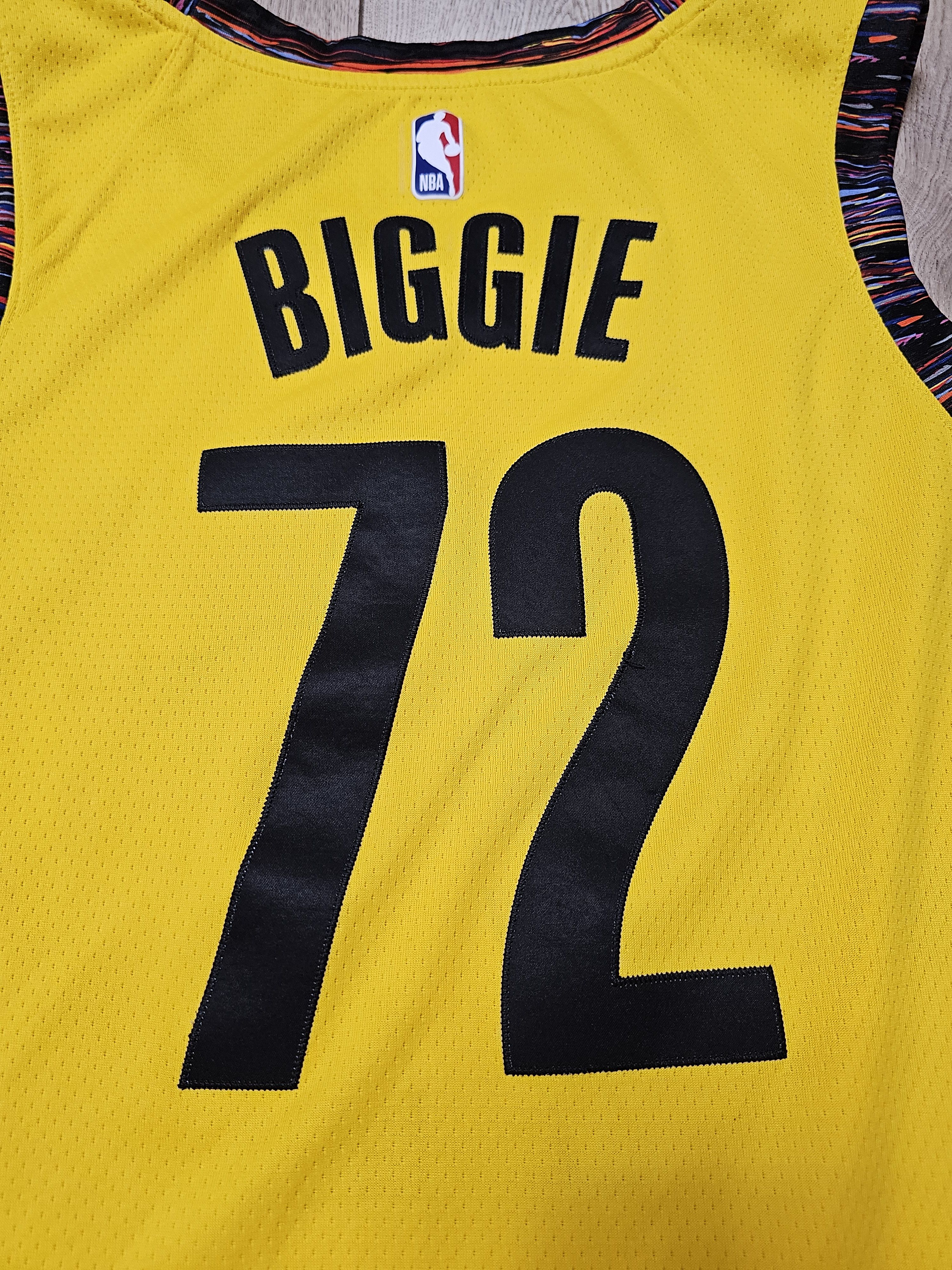 NBA BROOKLYN NEETS JERSEY BIGGIE BED-STUY BASKETBALL SHIRT Size US XL / EU 56 / 4 - 4 Thumbnail