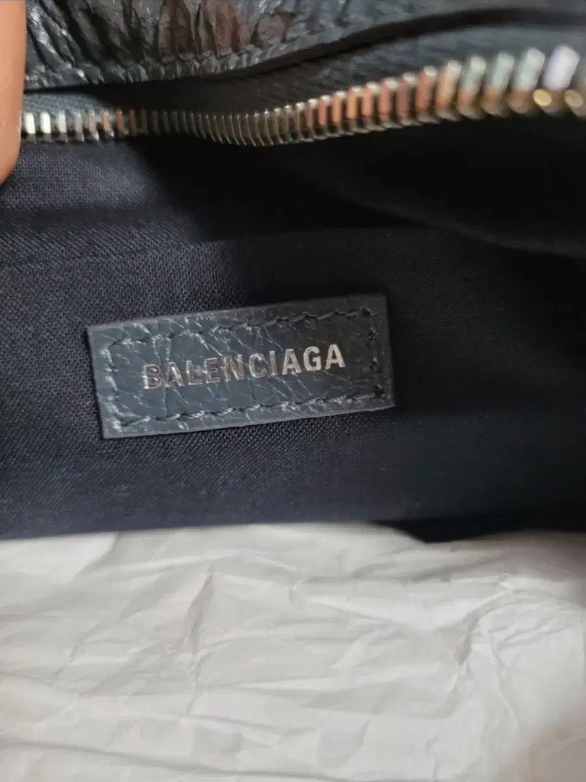 Balenciaga Balenciaga Motocross Leather Cross Bag Size ONE SIZE - 6 Thumbnail