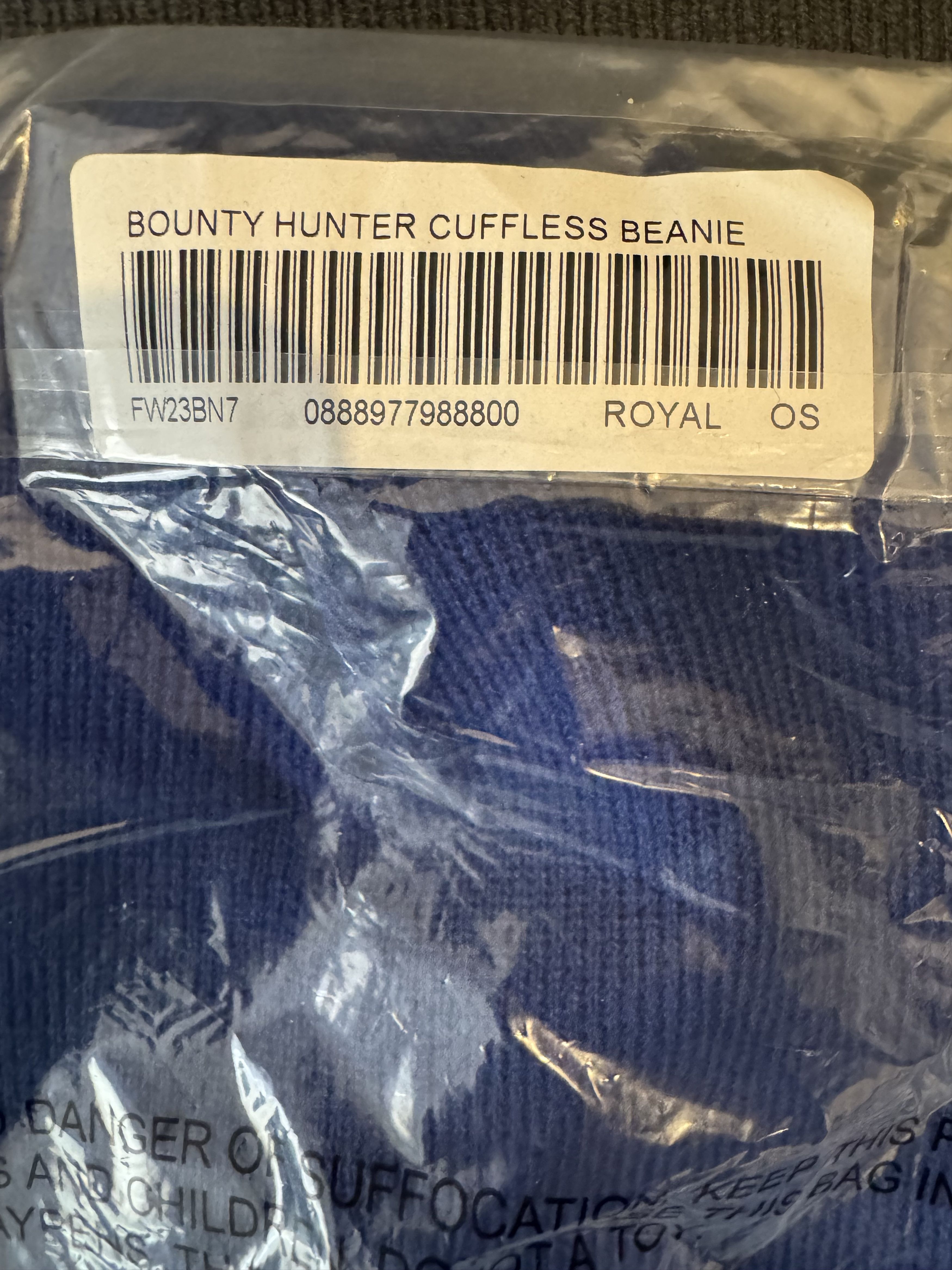 Bounty Hunter × Supreme Cuffless Beanie Size ONE SIZE - 3 Thumbnail