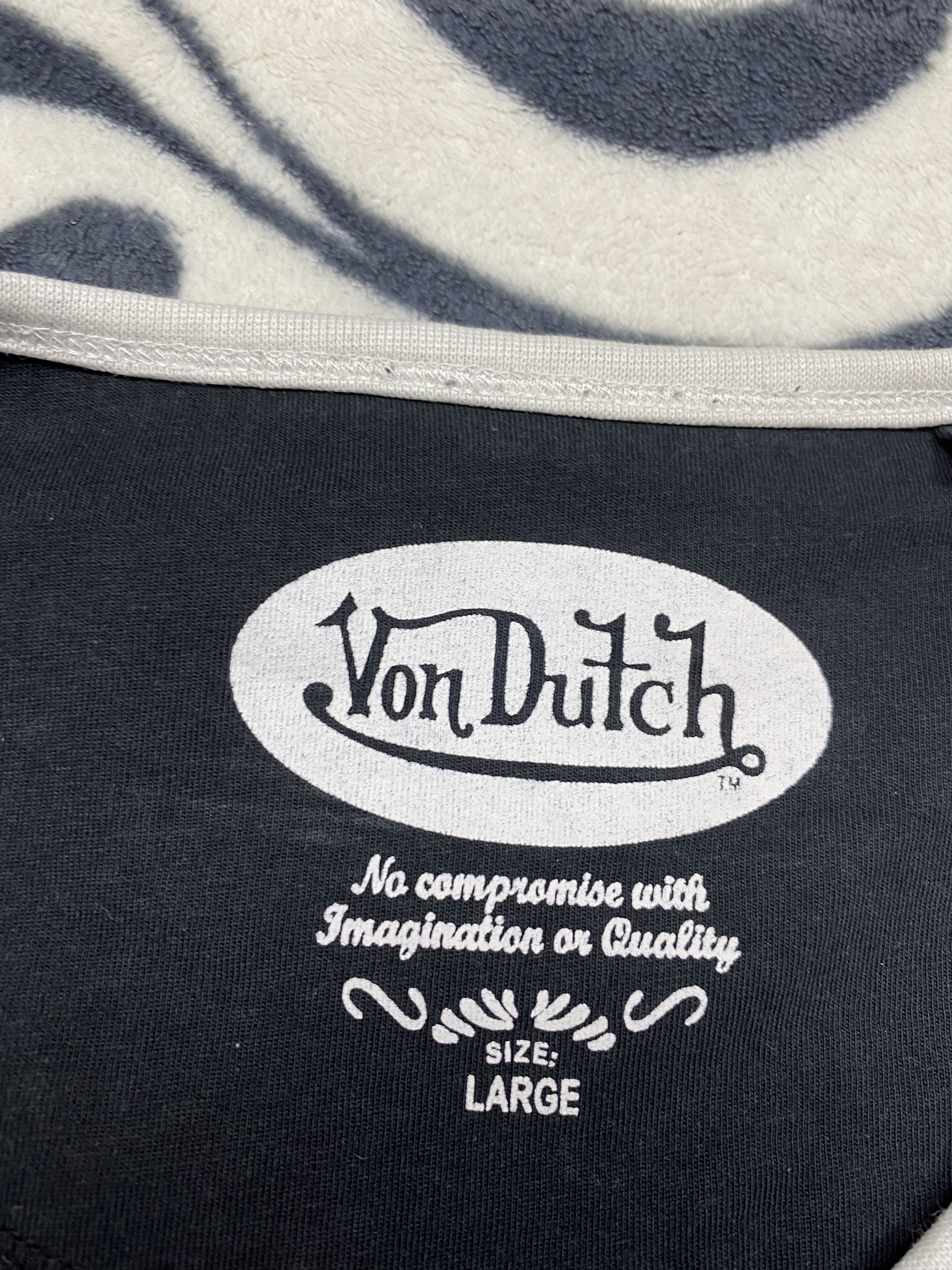 Von Dutch Von Dutch Vintage Mens Crew Neck T-Shirt Size US L / EU 52-54 / 3 - 3 Thumbnail