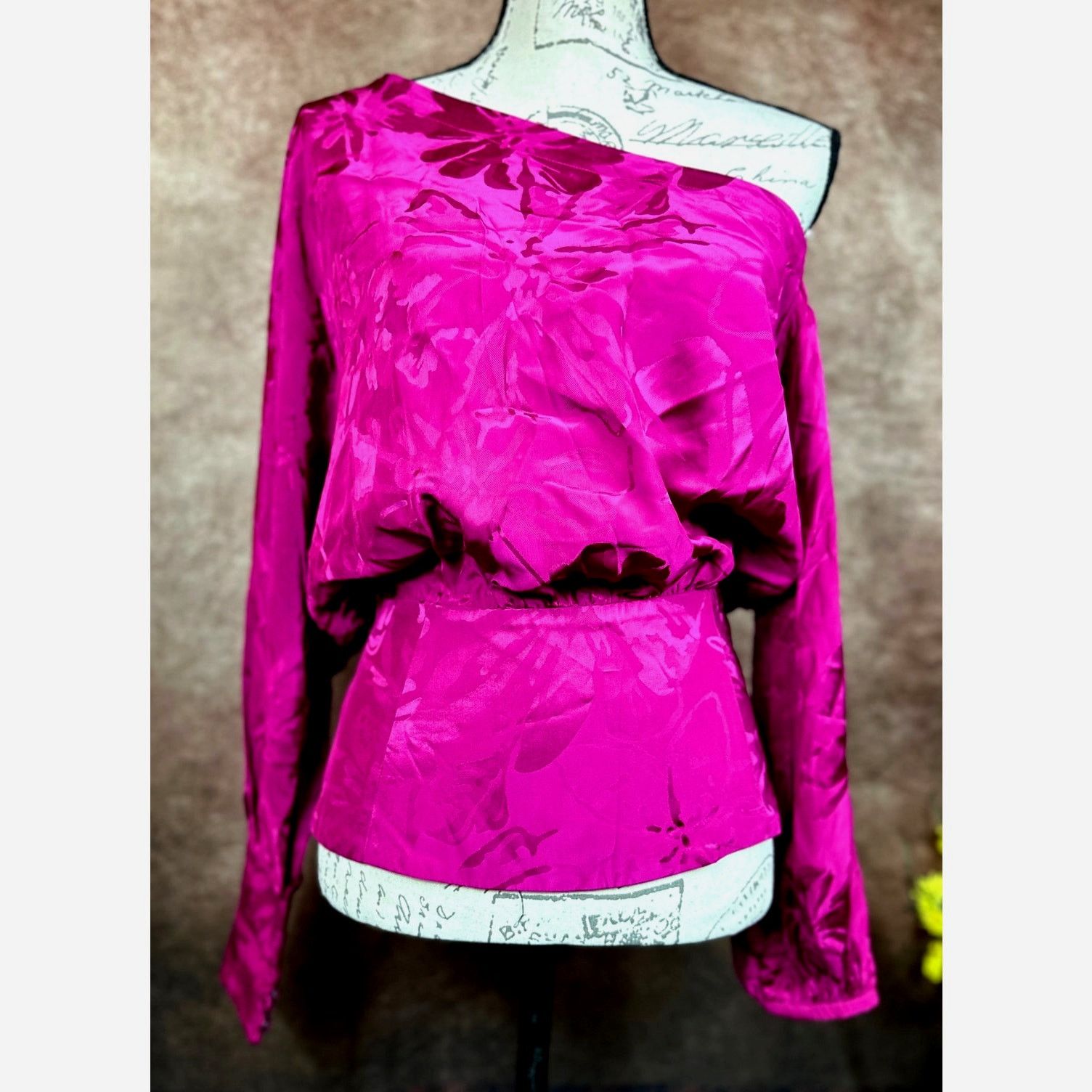Other Silvia Tcherassi Sirmione Blouse Mulberry Floral XS Size XS / US 0-2 / IT 36-38 - 2 Thumbnail