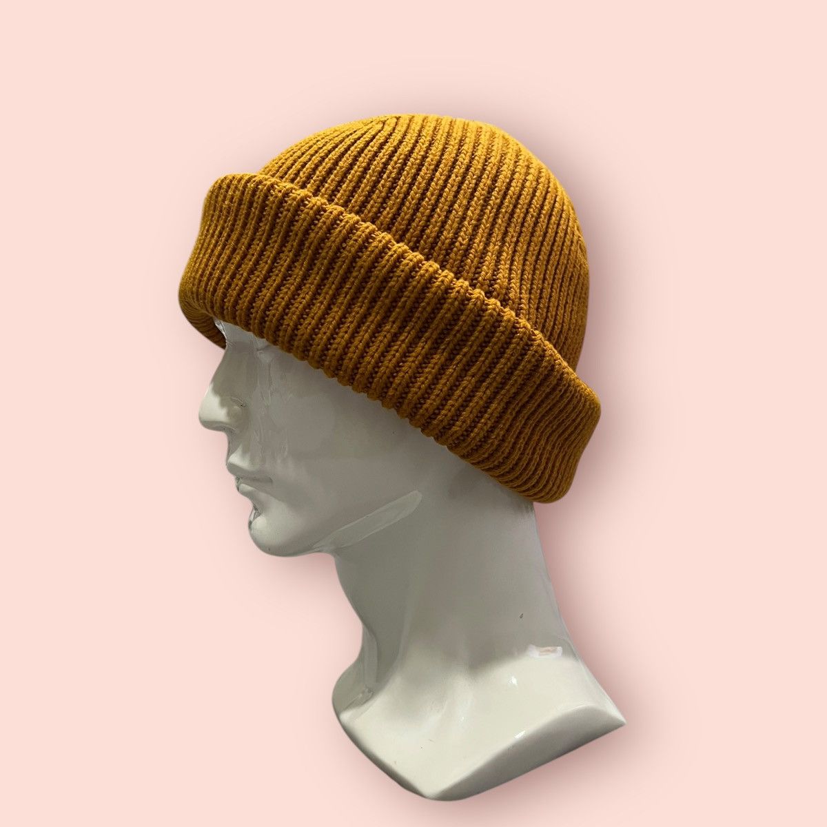 Beams Plus × Japanese Brand × Vintage VINTAGE BEAMS KNITTED CUFFS BEANIE Size ONE SIZE - 5 Thumbnail