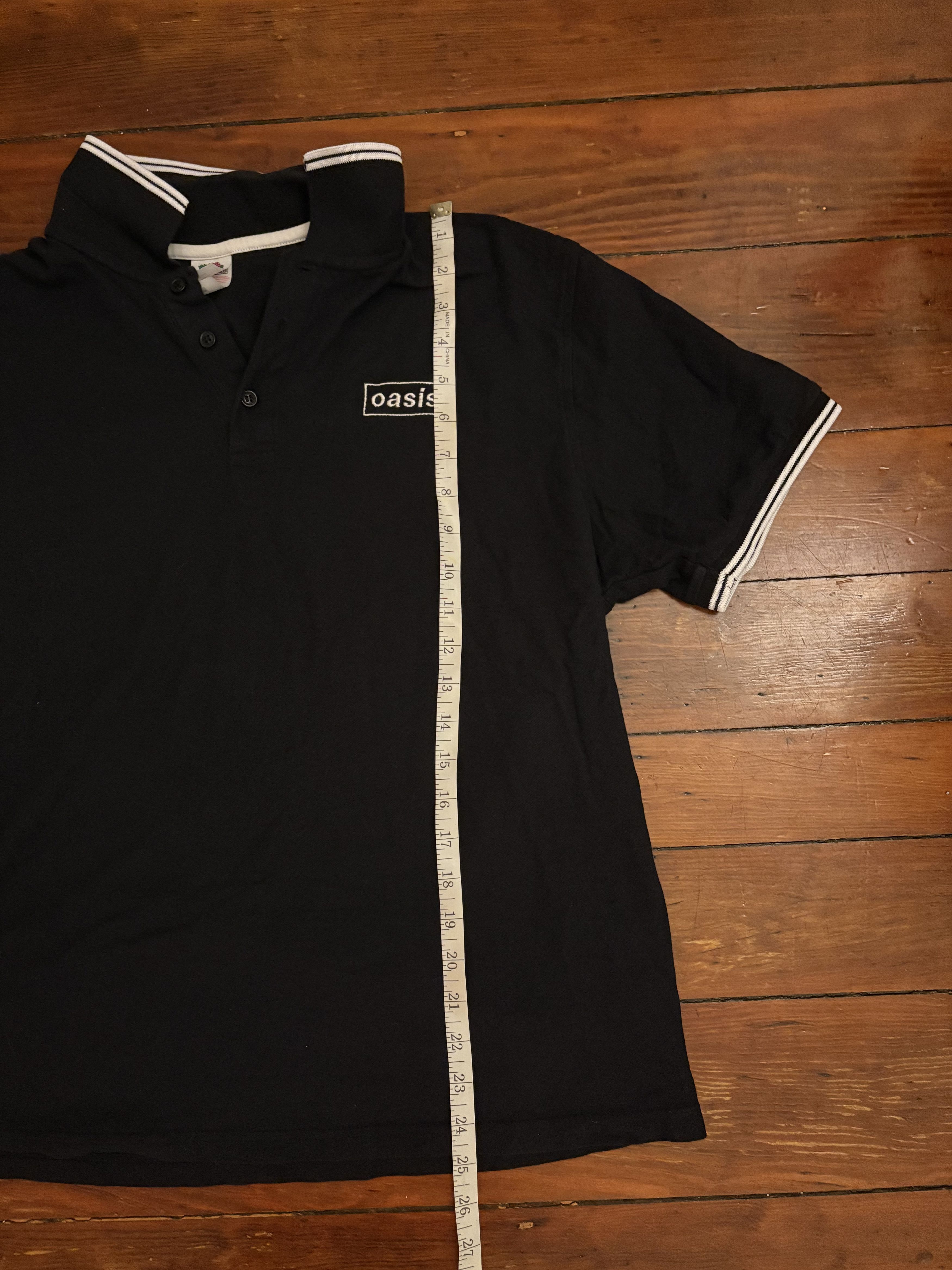 Fruit Of The Loom Oasis band tour polo vintage authentic reunion britpop Size US L / EU 52-54 / 3 - 8 Thumbnail