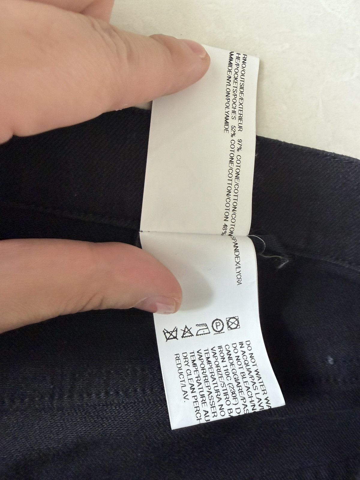 Rick Owens RICK OWENS SKINNY PANTS RU13F03013-SBMU Size US 36 / EU 52 - 6 Thumbnail