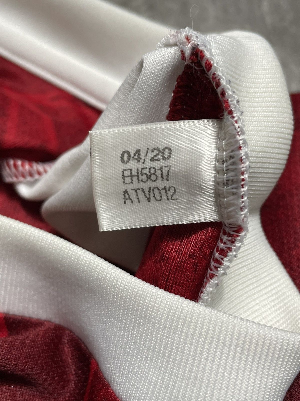Adidas Arsenal London 2020 2021 Home Shirt Jersey Football #7 Saka Size US M / EU 48-50 / 2 - 9 Thumbnail