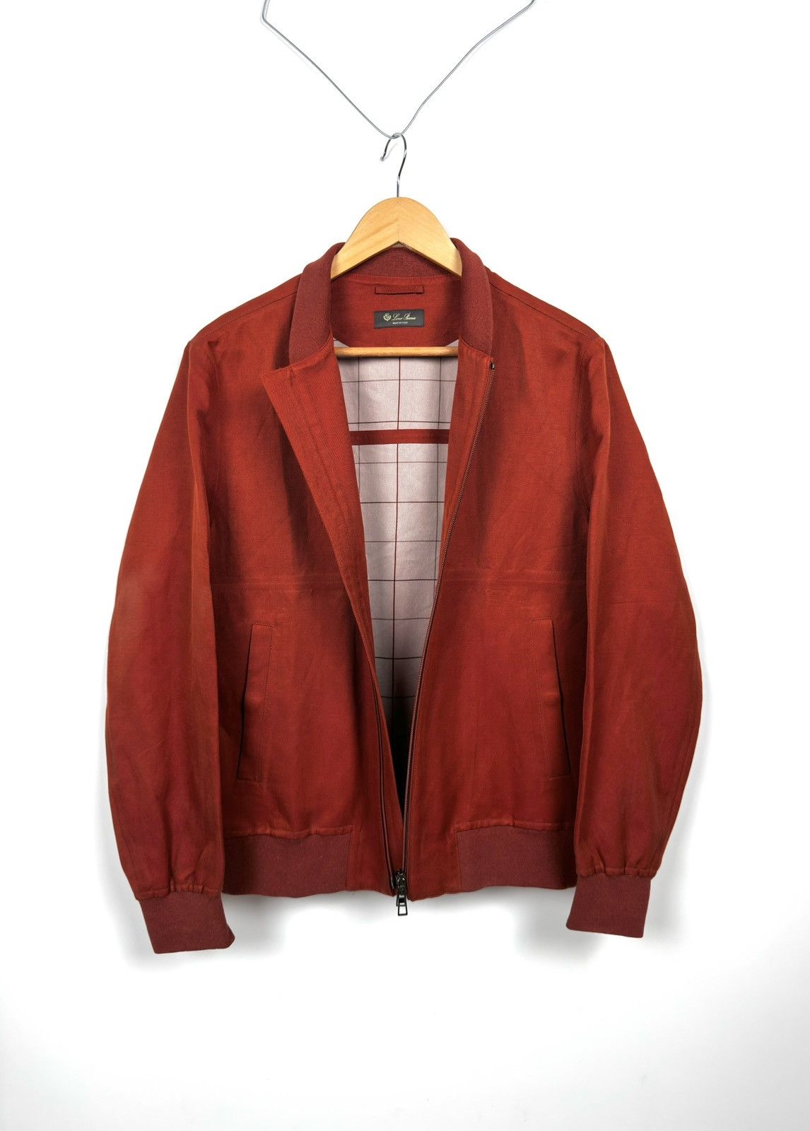 Loro Piana Loro Piana Linen Bomber Jacket Size US XS / EU 42 / 0 - 7 Thumbnail