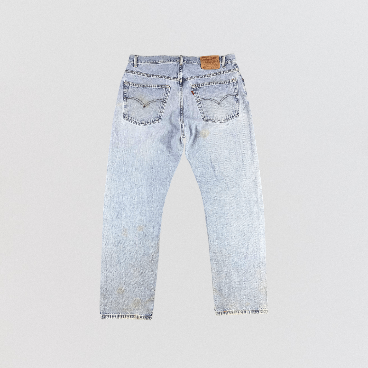 Levi's × Vintage Vintage 90s Light Wash Levis 505 Jeans-JM1287 Size US 36 / EU 52 - 2 Thumbnail