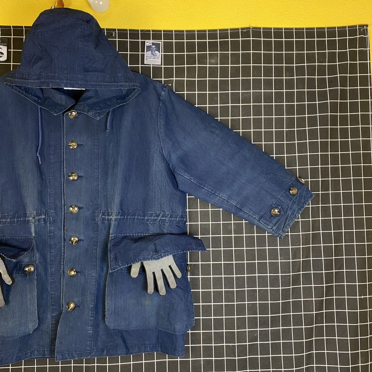 Johnbull VINTAGE JOHNBULL BUTTON UP HOODED OVERSIZED DENIM JACKET Size US M / EU 48-50 / 2 - 7 Thumbnail