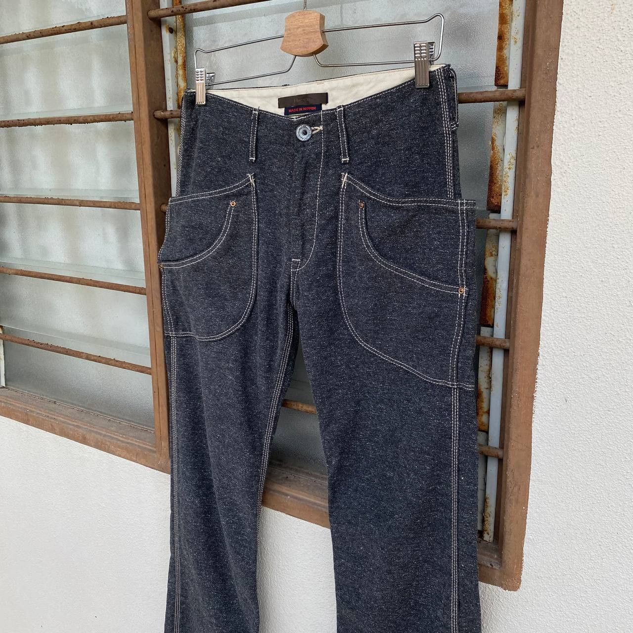 Blue Blue Japan 🔥BINDING OFFER🔥BLUE WAY PRISONER SALT PAPER CARGO PANT Size US 30 / EU 46 - 2 Thumbnail