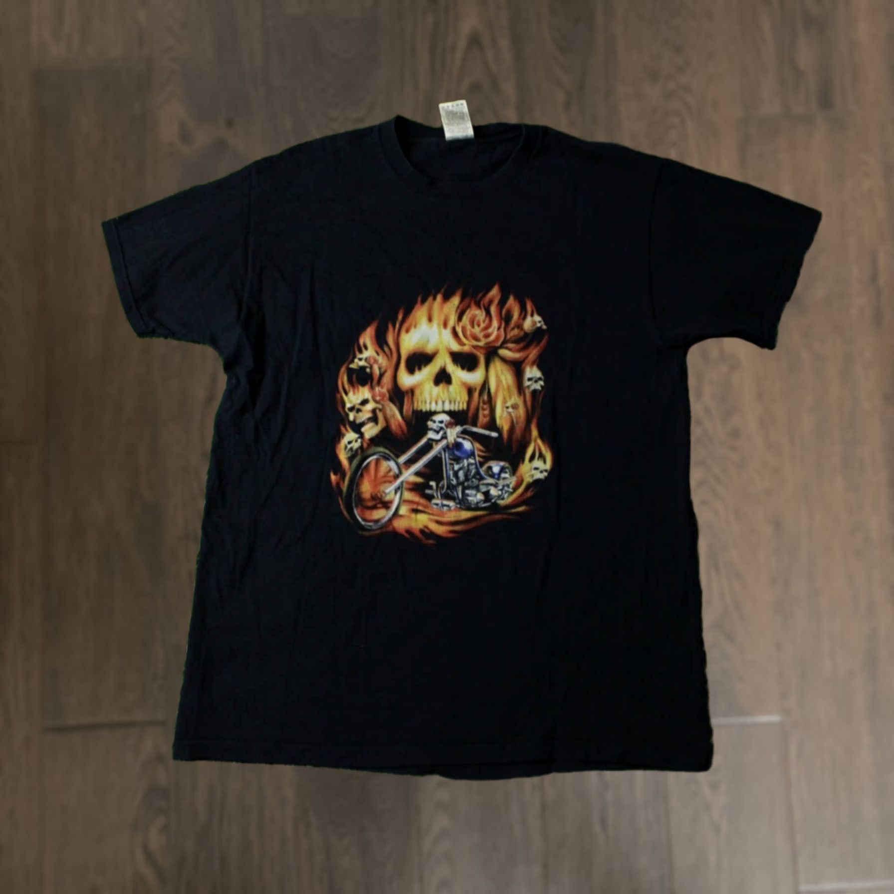 Fruit Of The Loom BIKE-DAYS 2008 MEN SHIRT Y2K BIKE-DAYS JERSEY T-SHIRT FRUIT OF THE LOOM L BLACK Mens Shirt Size US L / EU 52-54 / 3 - 1 Thumbnail