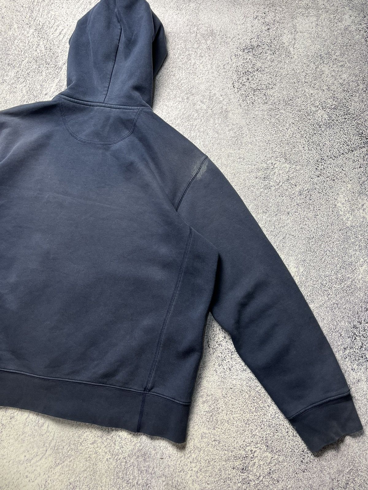Nike Vintage Nike Distressed Zip Up Hoodie Swoosh Drill Size US L / EU 52-54 / 3 - 24 Thumbnail