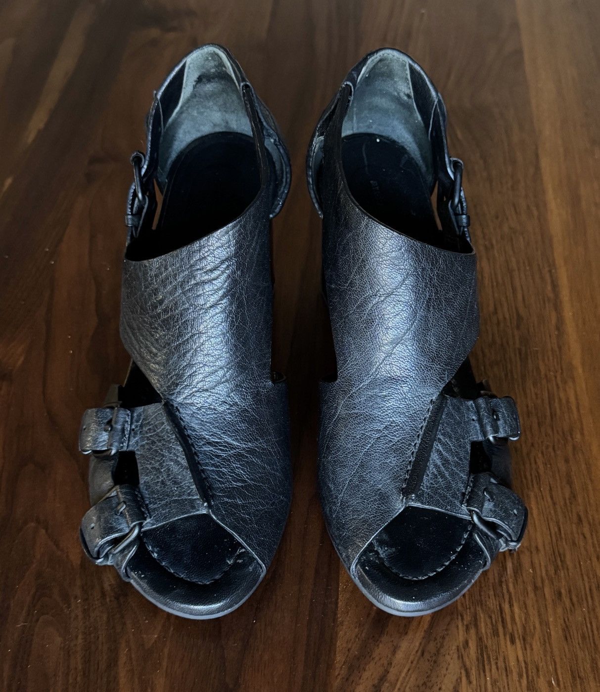 Alexander Wang Alexander Wang Black Wedges Size US 8 / IT 38 - 1 Thumbnail