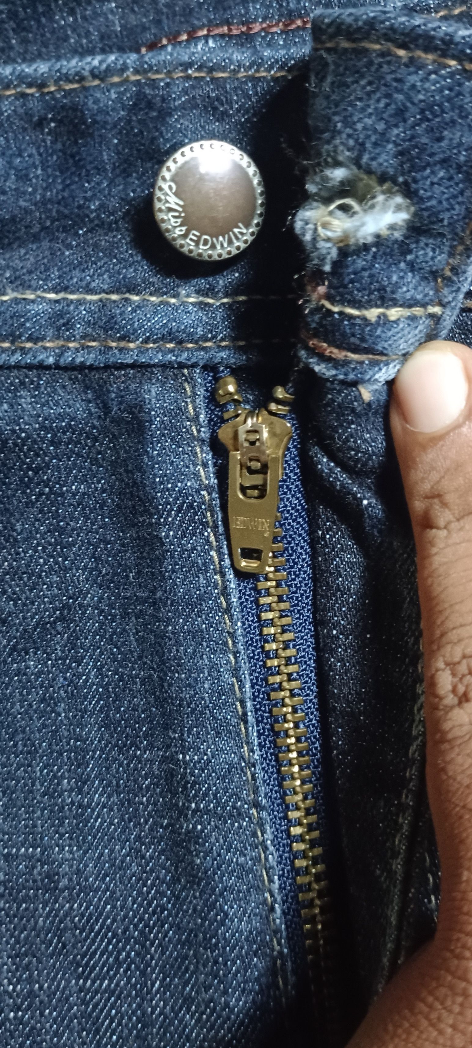 Edwin × Japanese Brand × Jean Flare💥 Miss Edwin International Basic Denim Jeans Size 32" / US 10 / IT 46 - 8 Thumbnail