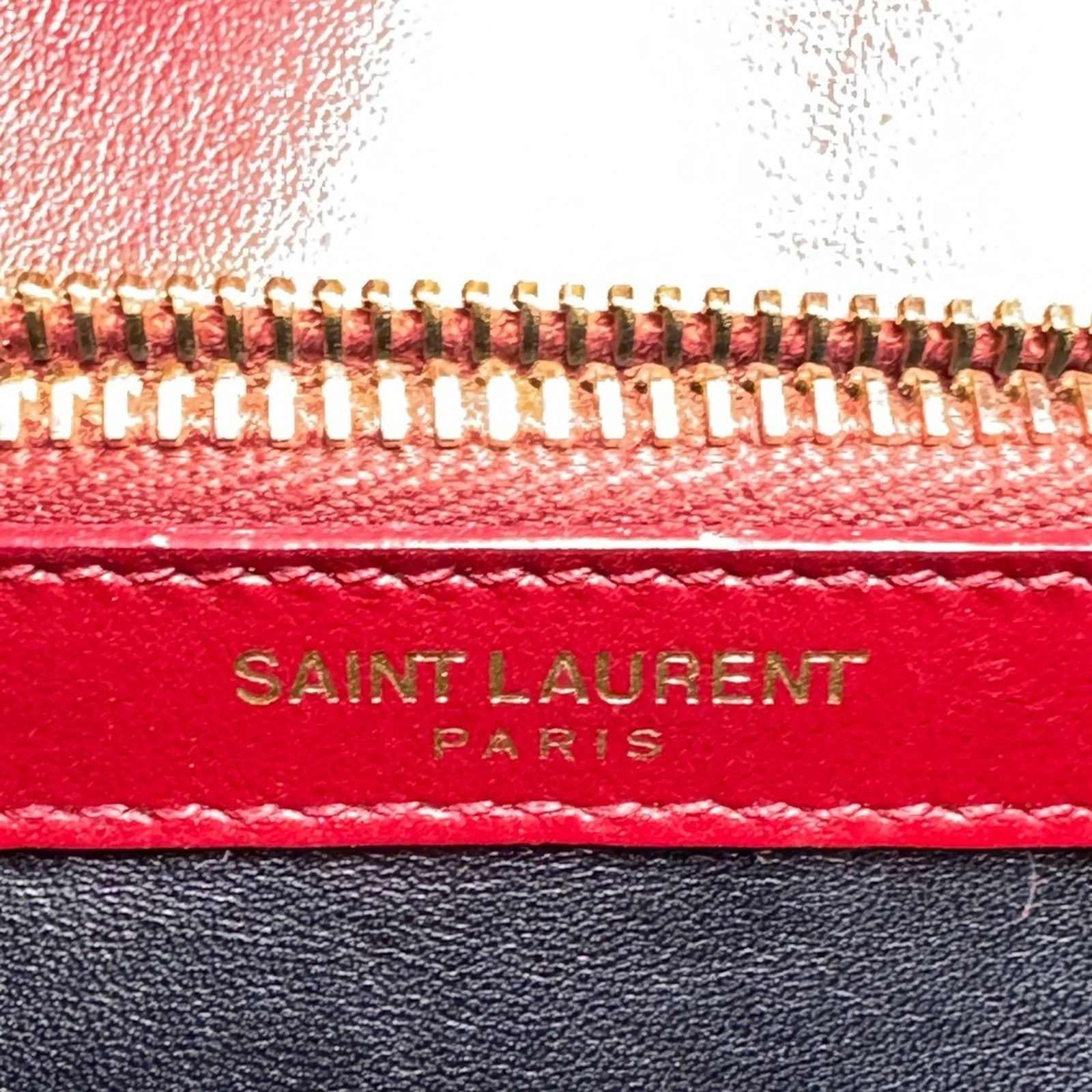 Yves Saint Laurent Saint Laurent YSL Red Suede Leather College Crossbody Bag Size ONE SIZE - 10 Thumbnail