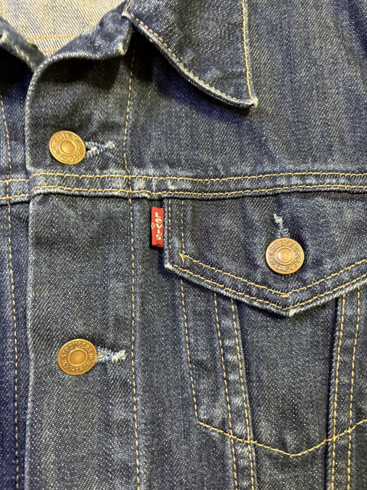 Levi's Vintage Levi's 70590 04 Denim Trucker Jacket Womens Size S Size S / US 4 / IT 40 - 5 Thumbnail