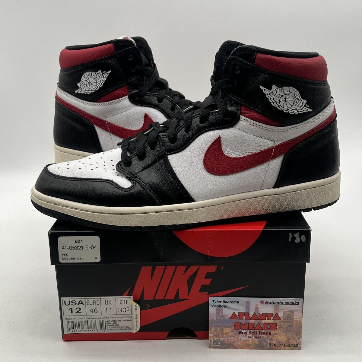 Air Jordan 1 high gym red