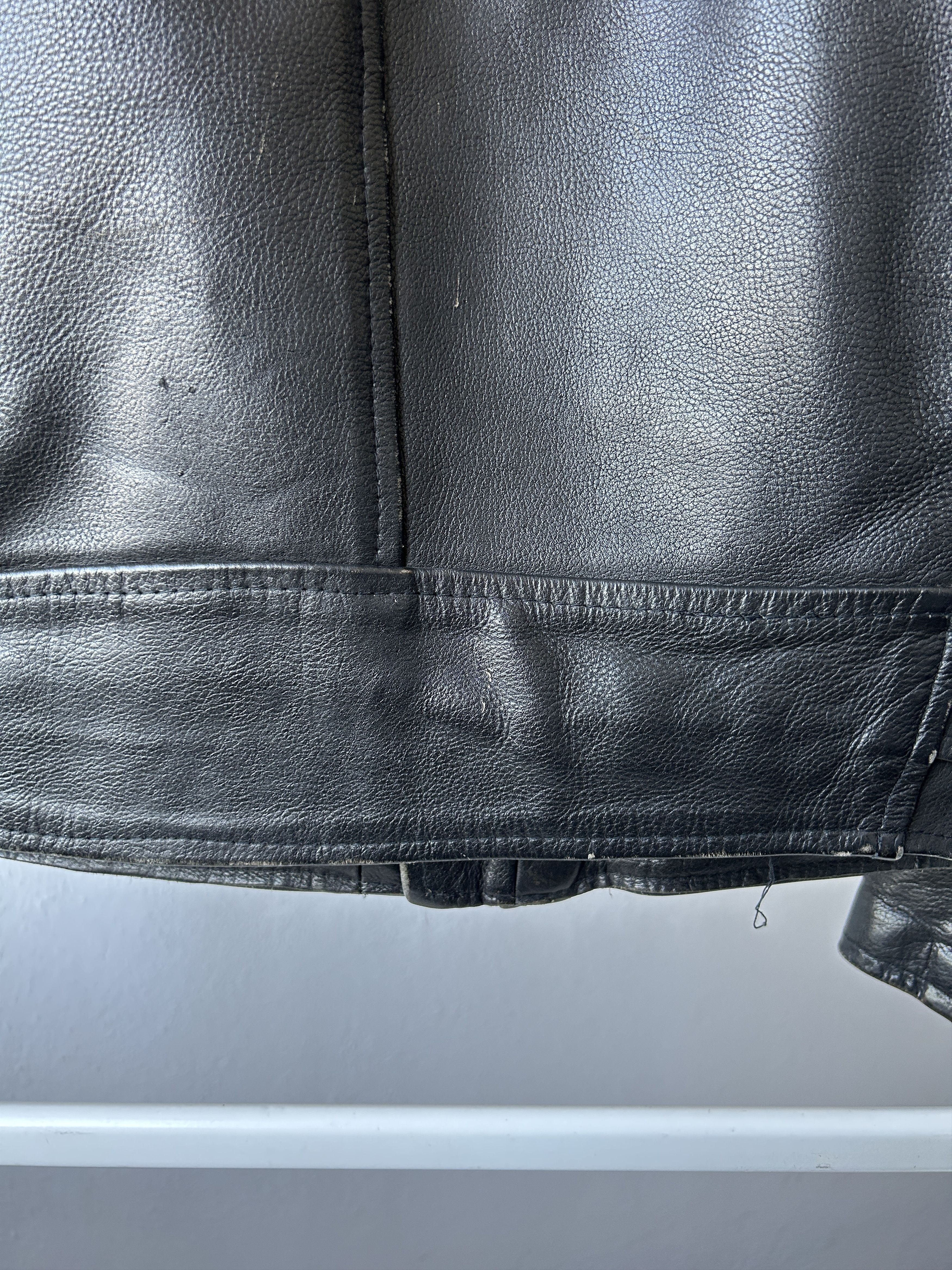 Vintage Vintage ramones biker leather jacket Size US M / EU 48-50 / 2 - 10 Thumbnail