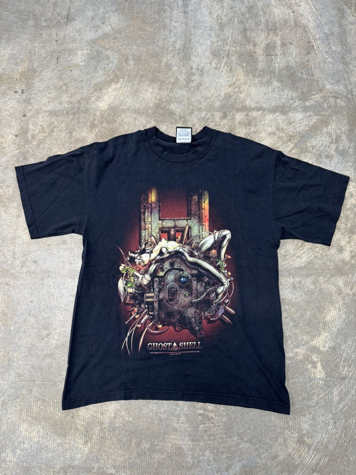 Vintage Vintage 2001 Ghost In The Shell Rare Japanese Anime Promo Size US L / EU 52-54 / 3 - 2 Thumbnail