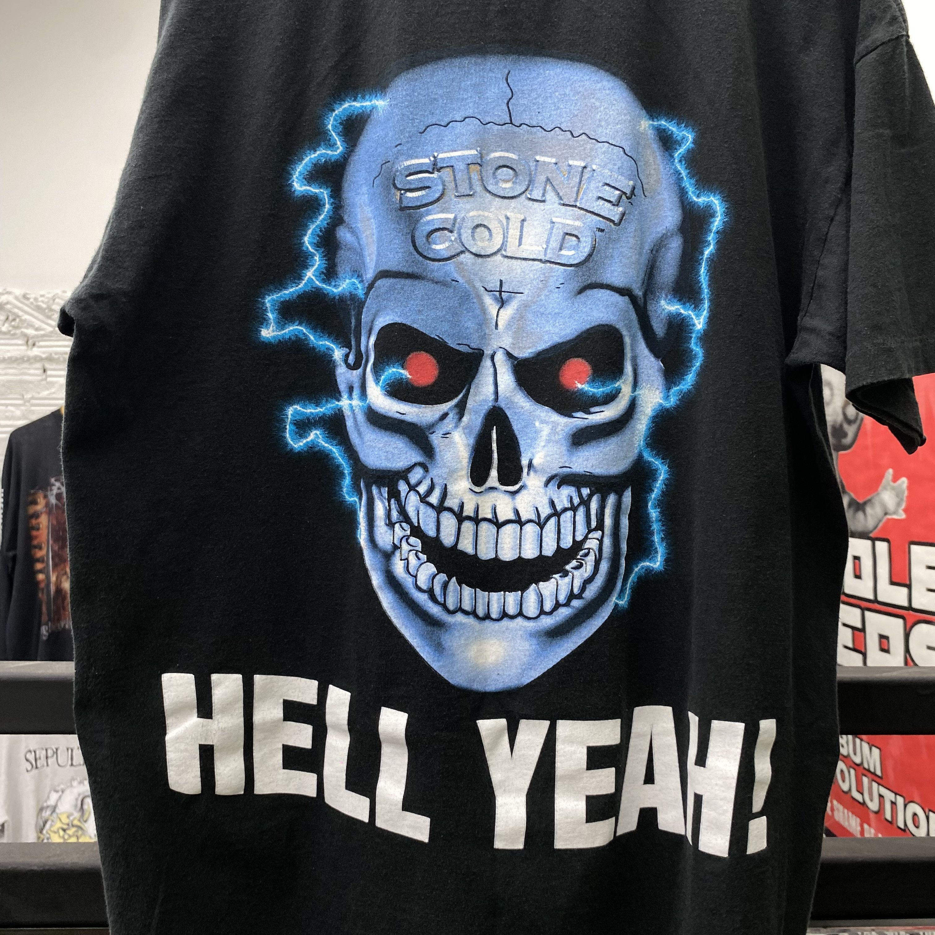 WWF Stone Cold Steve Austin Vintage 1998 WWF Shirt Size US XL / EU 56 / 4 - 7 Thumbnail