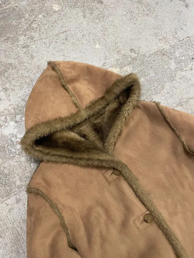 Balmain 1990s Balmain Faux Fur Reversible Jacket Size S / US 4 / IT 40 - 7 Thumbnail