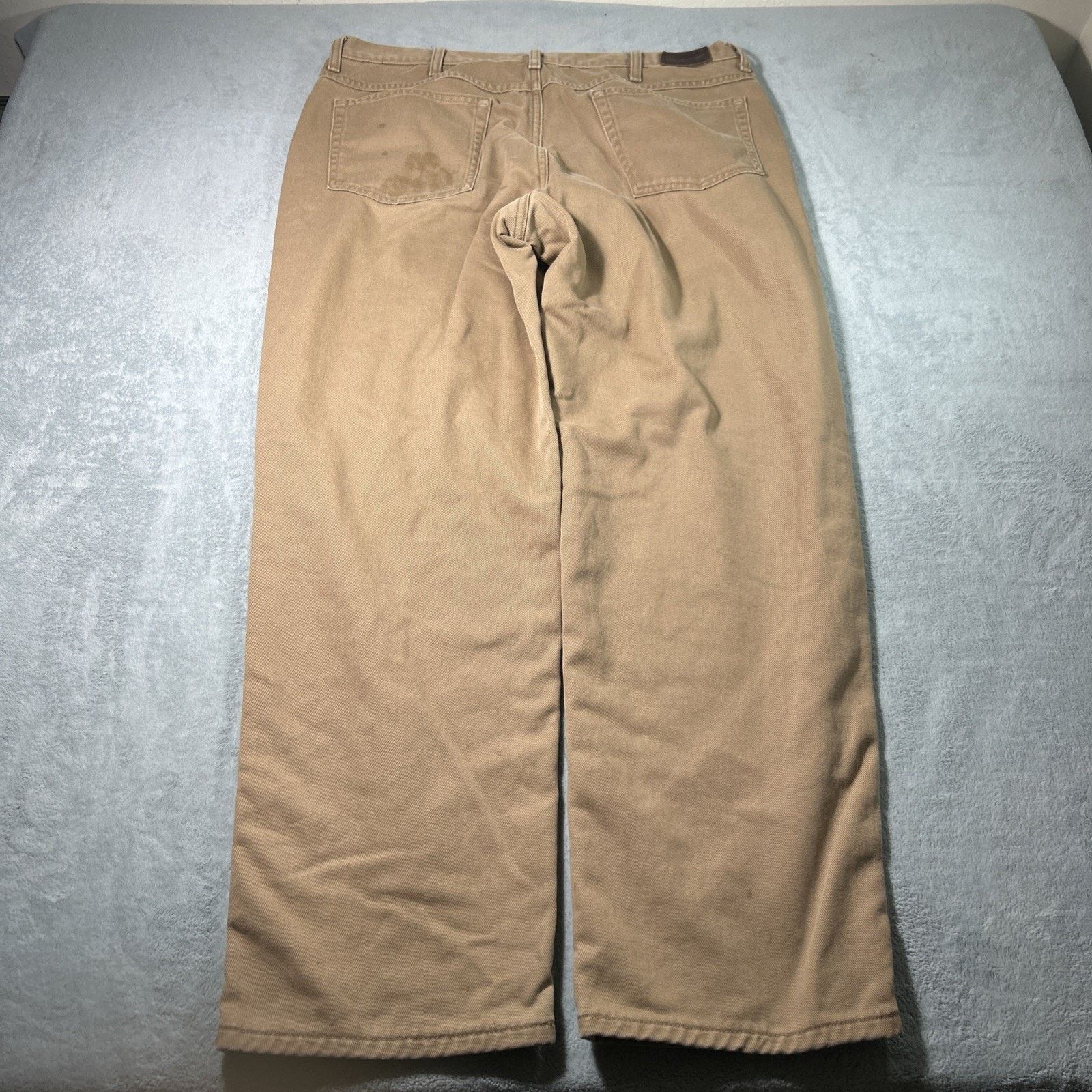 L.L. Bean LL Bean Flannel Lined Straight Jeans 38x32 Plaid Outdoors Size US 38 / EU 54 - 2 Thumbnail