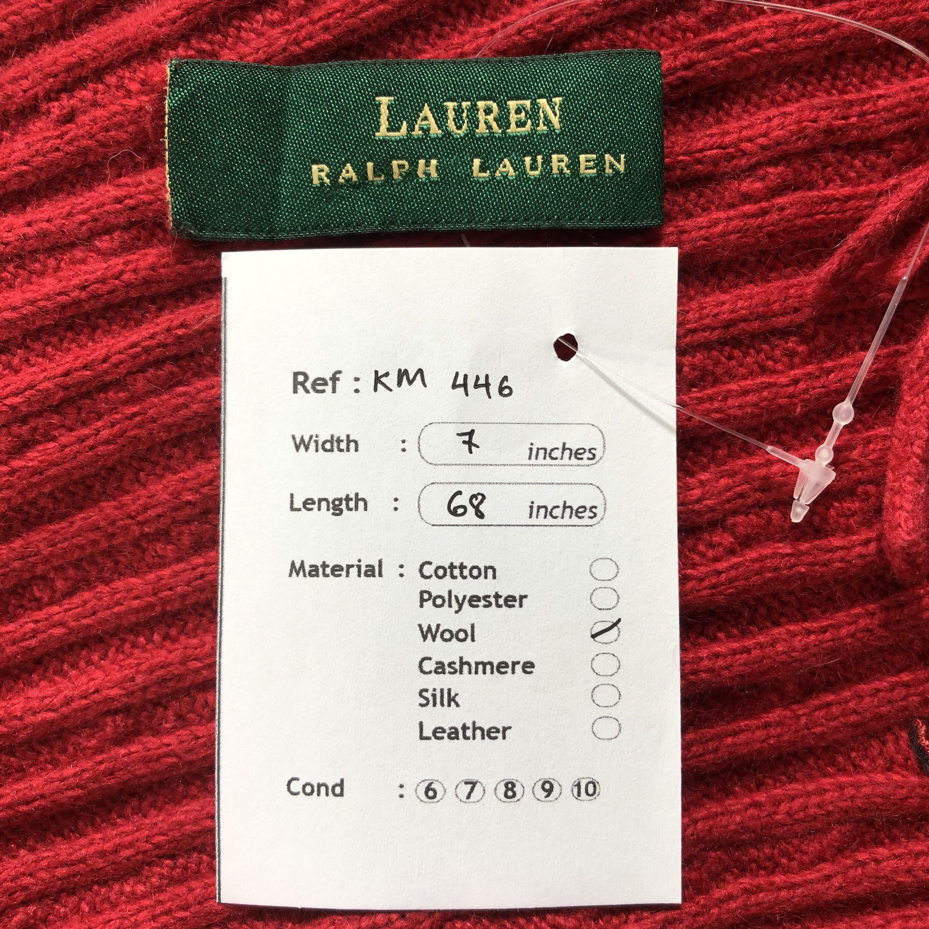 Lauren Ralph Lauren Lauren Ralph Lauren Scarf / Muffler / Neckwear - KM446 Size ONE SIZE - 7 Thumbnail