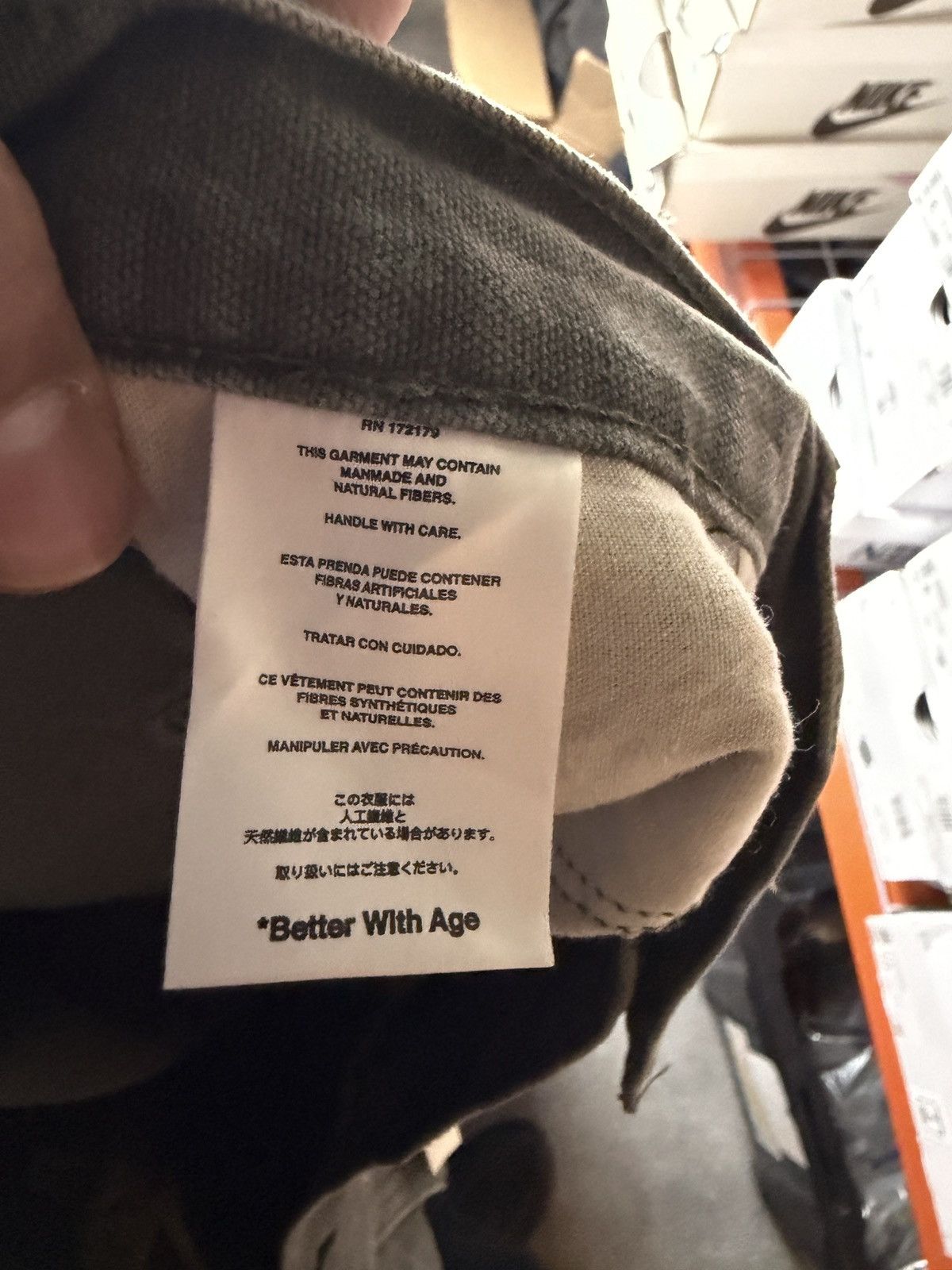 Better With Age Better With Age Knucklehead Double Knee Carhartt Moss Size US 36 / EU 52 - 10 Thumbnail