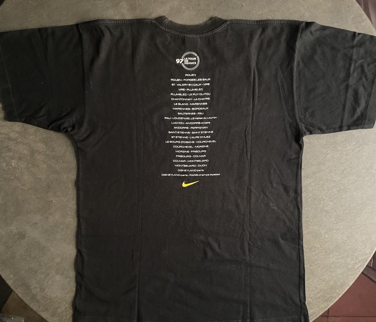 Nike T-shirt Nike Tour de France 1997 Official Merchandise-sizeL Size US L / EU 52-54 / 3 - 6 Thumbnail