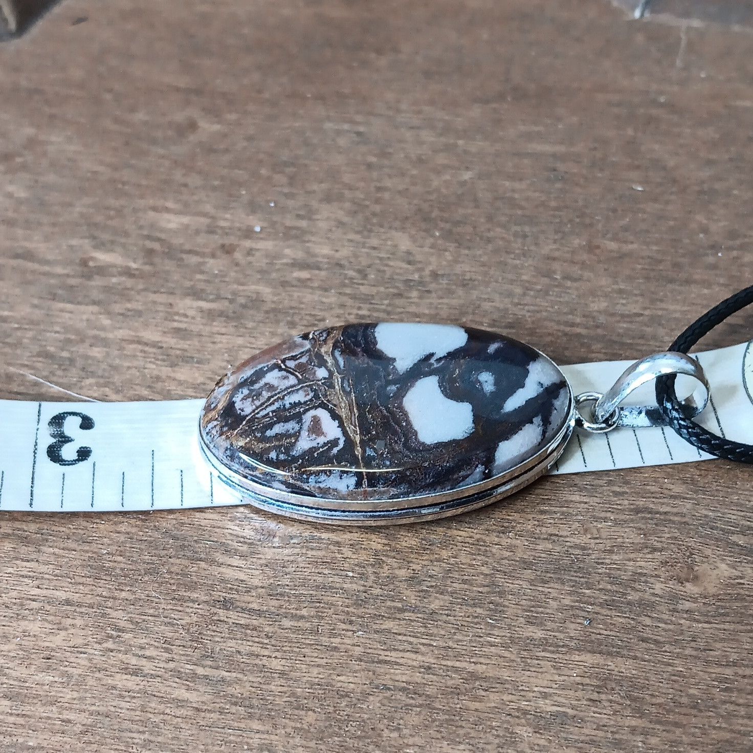 Other Picasso Jasper gemstone pendant necklace Size ONE SIZE - 3 Thumbnail