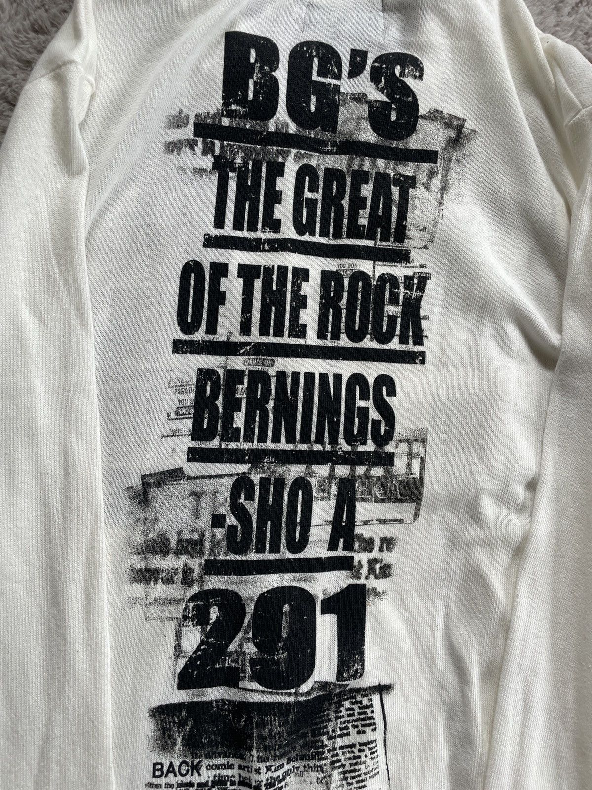 If Six Was Nine 2000s Bernings Sho Japanese archive Poem Patch Zip-Up Hoodie Size US S / EU 44-46 / 1 - 8 Thumbnail