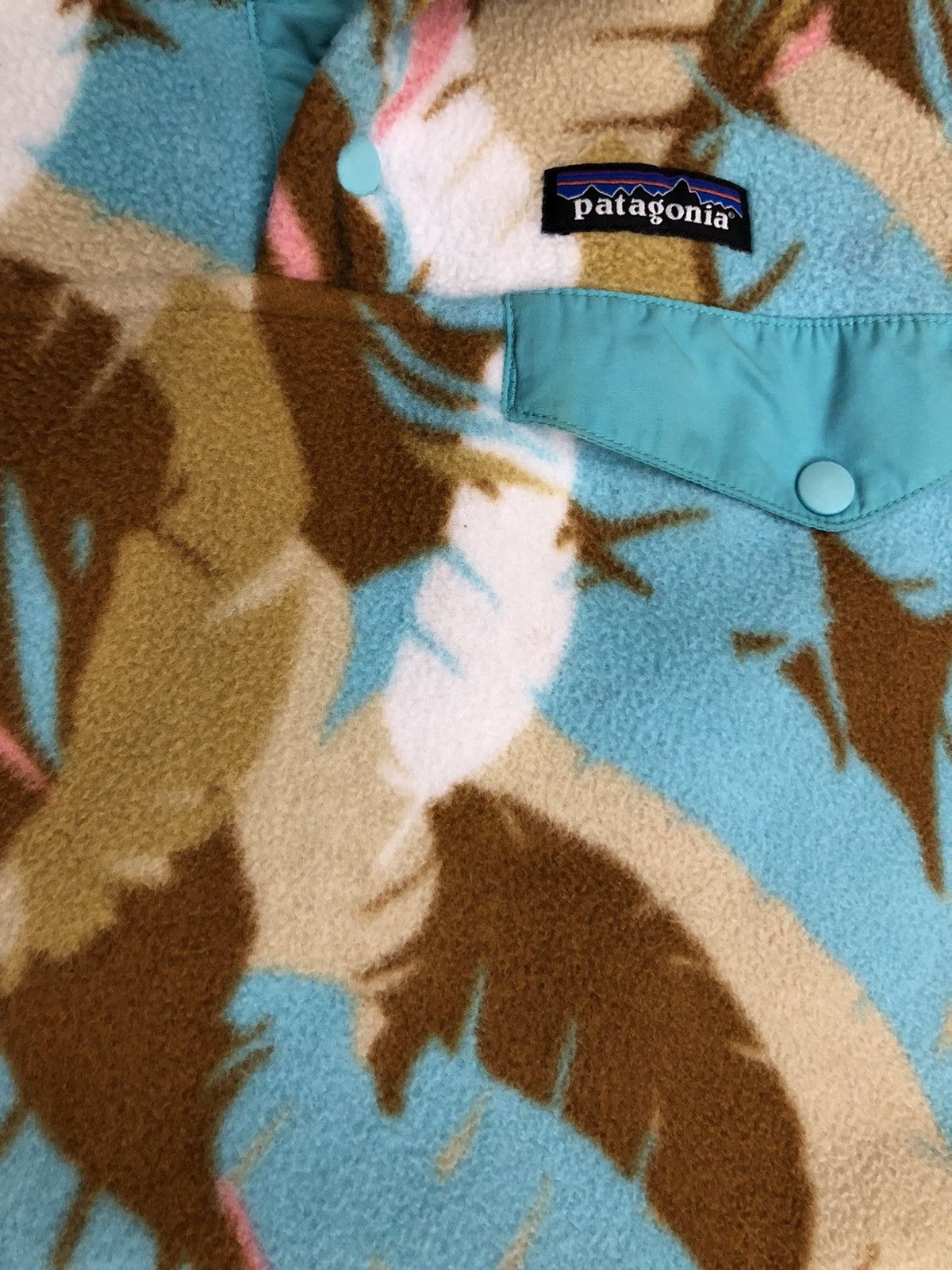 Patagonia Patagonia feather dance bear brown/teal synchilla fleece M Size M / US 6-8 / IT 42-44 - 10 Thumbnail