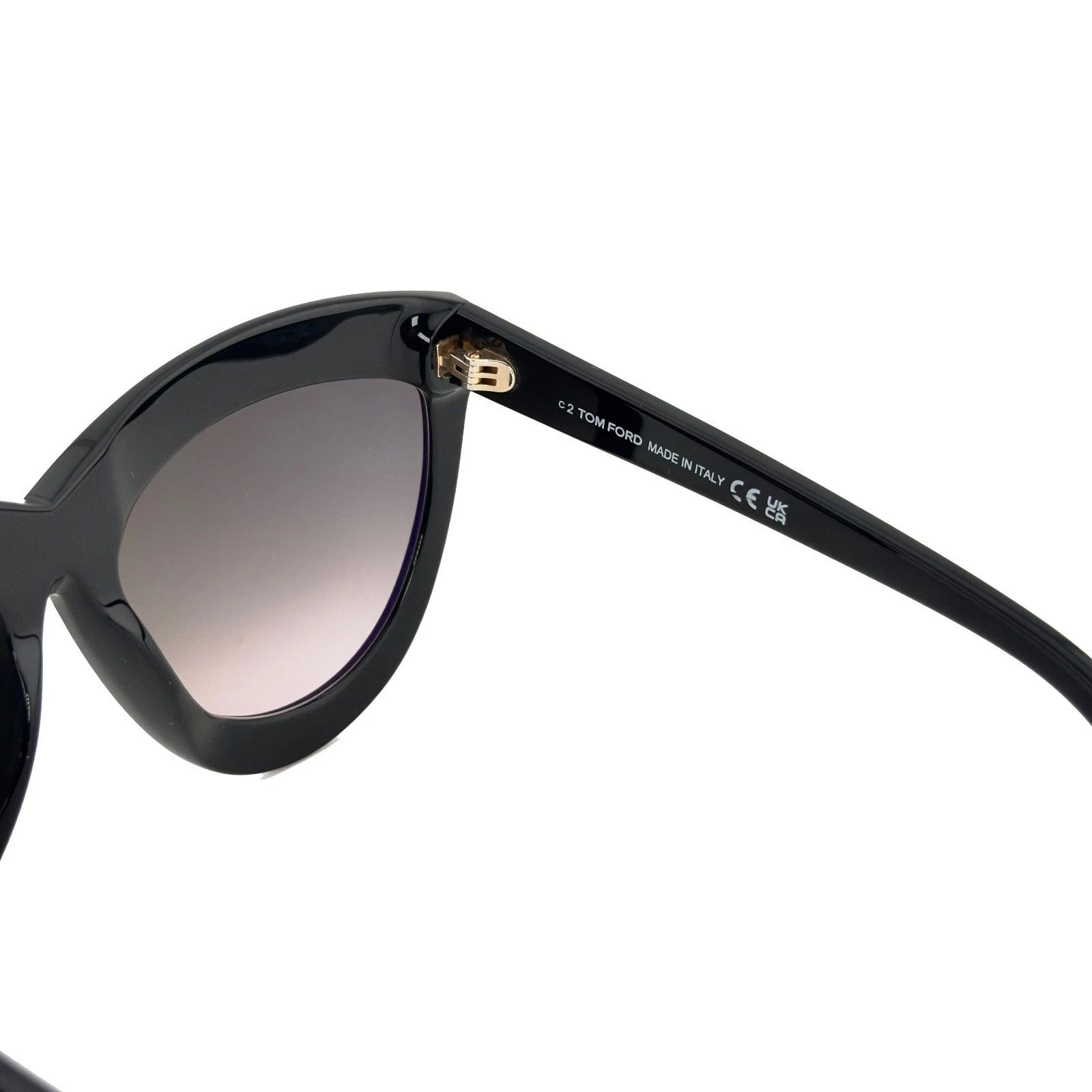 Tom Ford TOM FORD DORIS TF1112 01B Black Bold Sunglass 1112 FT1112 Size ONE SIZE - 7 Thumbnail