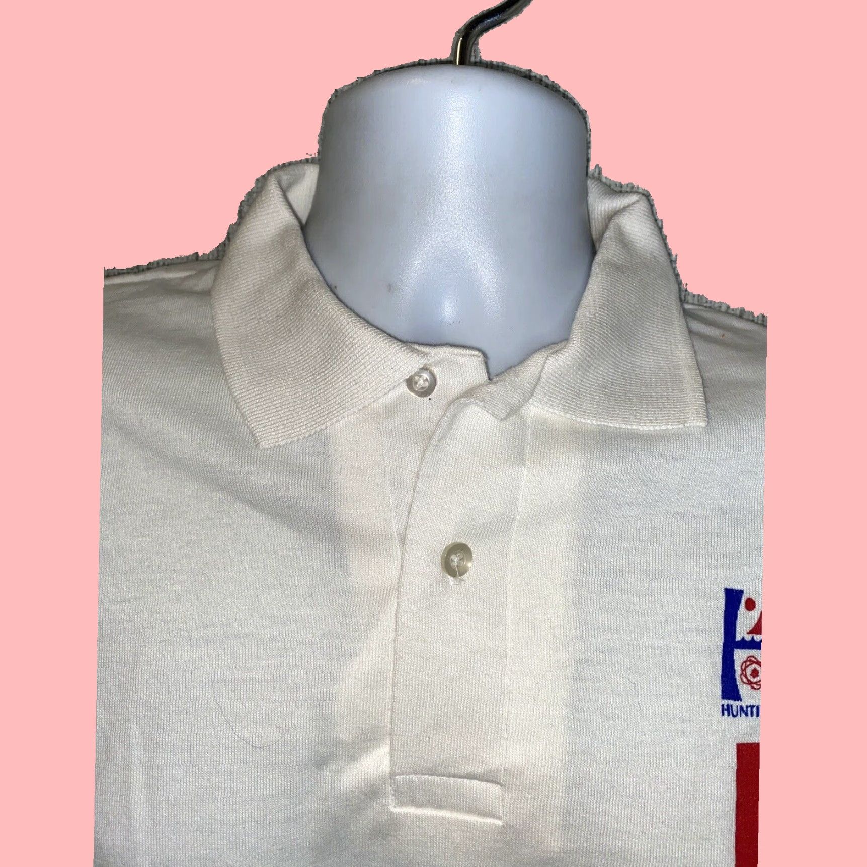 Hanes Classic Hanes Men's Relaxed Fit Cotton Blend Polo Shirt for Hunting Beach and Golf in Large Size Size US L / EU 52-54 / 3 - 3 Thumbnail