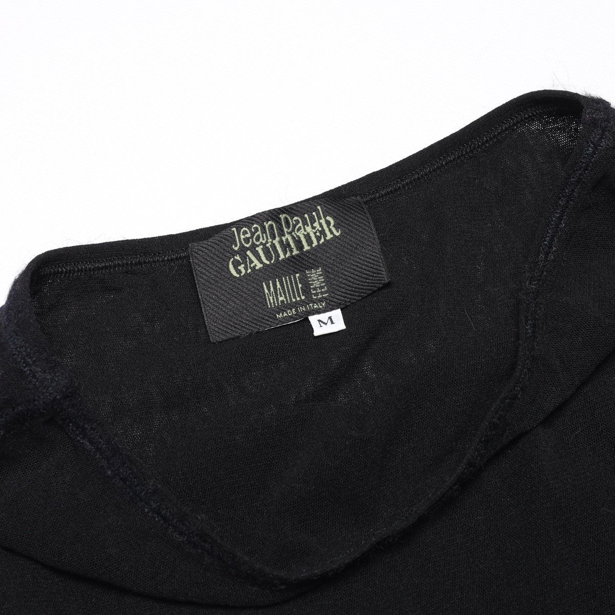 Jean Paul Gaultier Jean Paul Gaultier Vintage Mesh Maxi Long Skirt Black Size 27" / US 4 / IT 40 - 11 Thumbnail