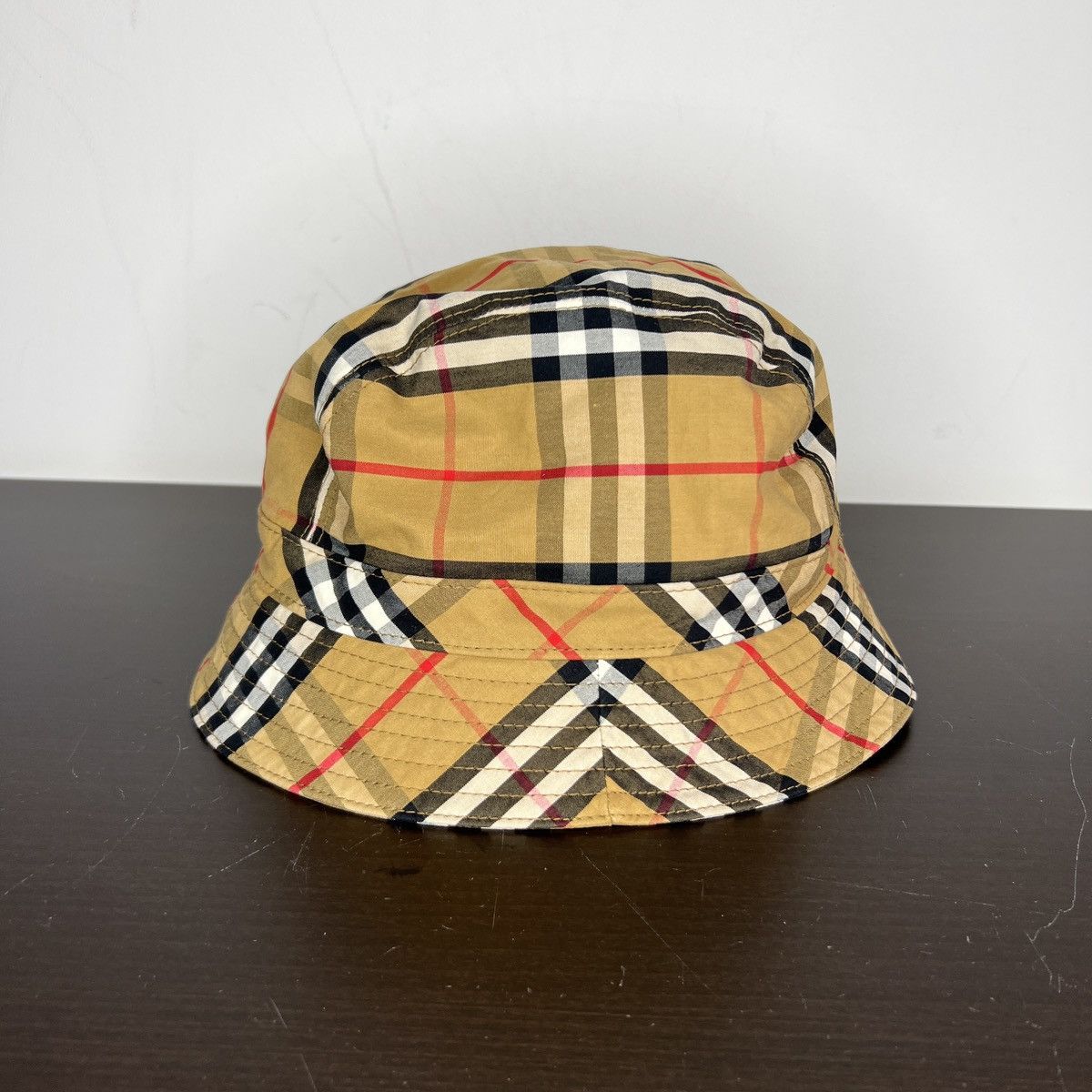 Burberry Burberry Bucket Hat Nova Check Size ONE SIZE - 1 Thumbnail