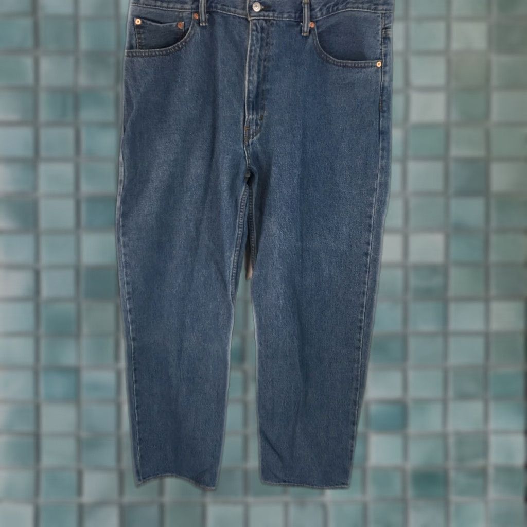 Levi's Levi's 550 Jeans Mens 40X30 Blue Denim Regular Fit Casual Size US 40 / EU 56 - 1 Thumbnail
