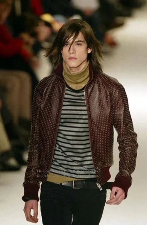 Dior Red Studded Leather Bomber Jacket. Size US S / EU 44-46 / 1 - 2 Thumbnail