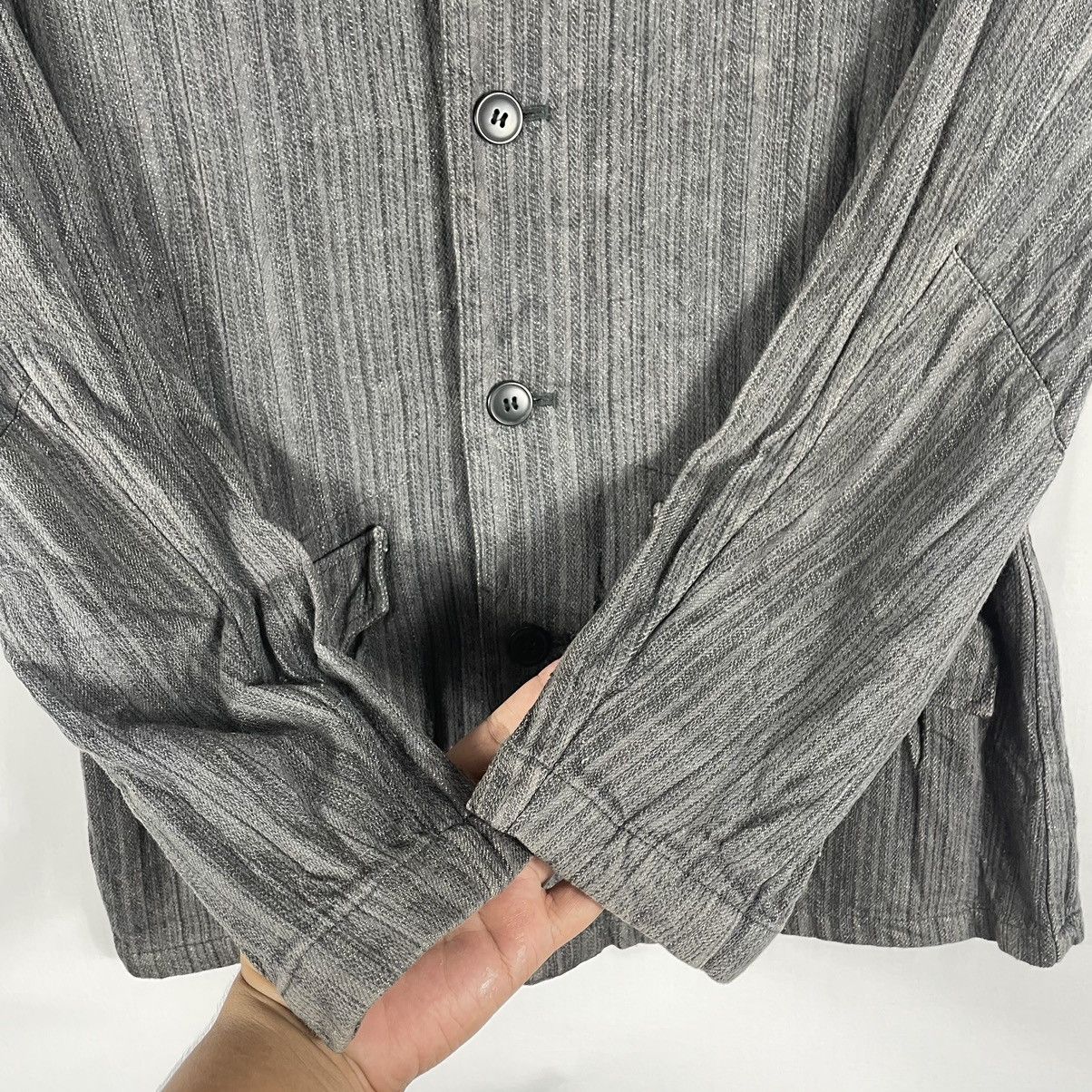 Smith's American × Vintage 🔥Rare🔥Smiths American Double Pocket Buttons Chore Jacket Size US S / EU 44-46 / 1 - 9 Thumbnail