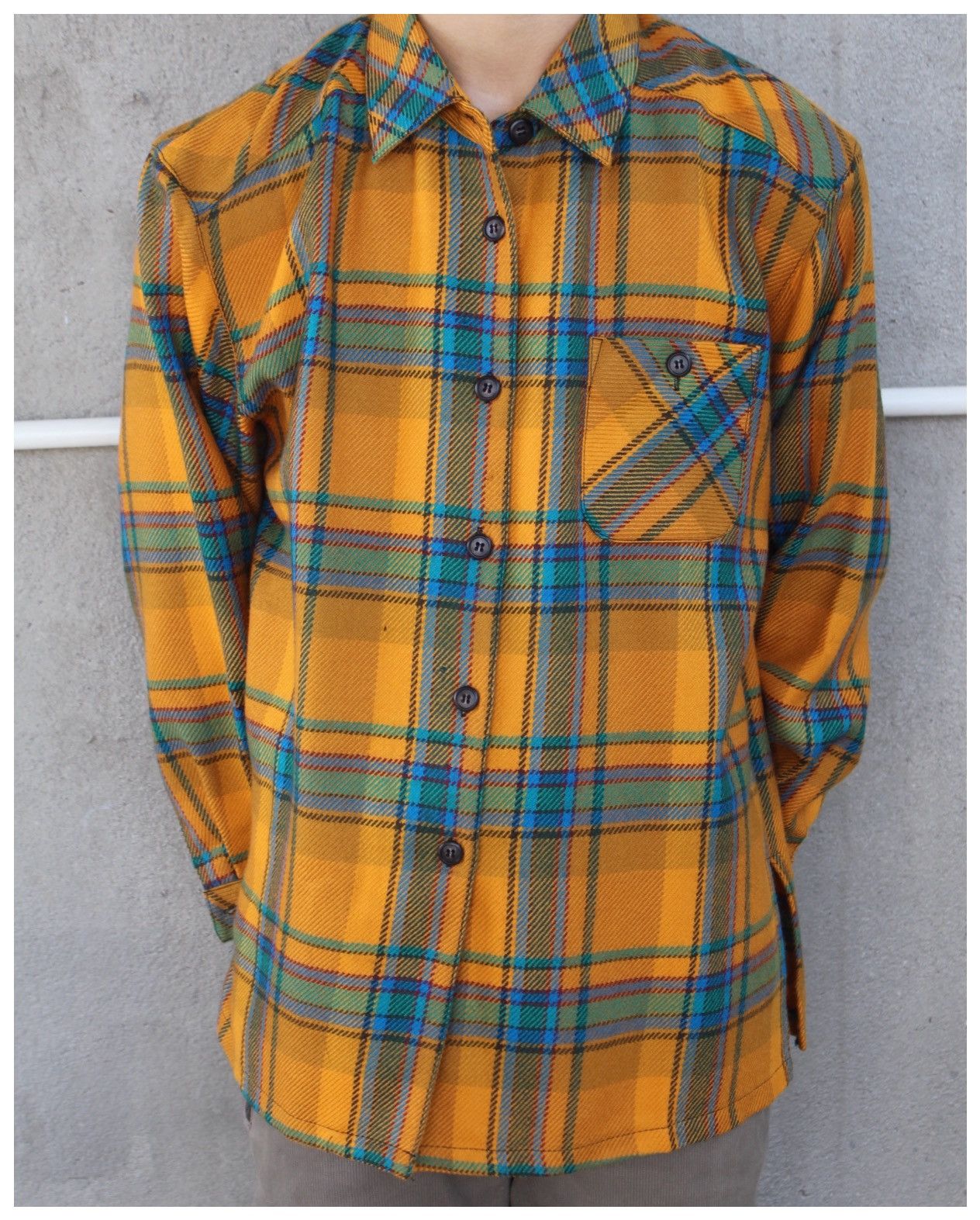 Flannel × Japanese Brand × Vintage 2000S GIUBA FLANNEL SHIRT Size US L / EU 52-54 / 3 - 2 Thumbnail