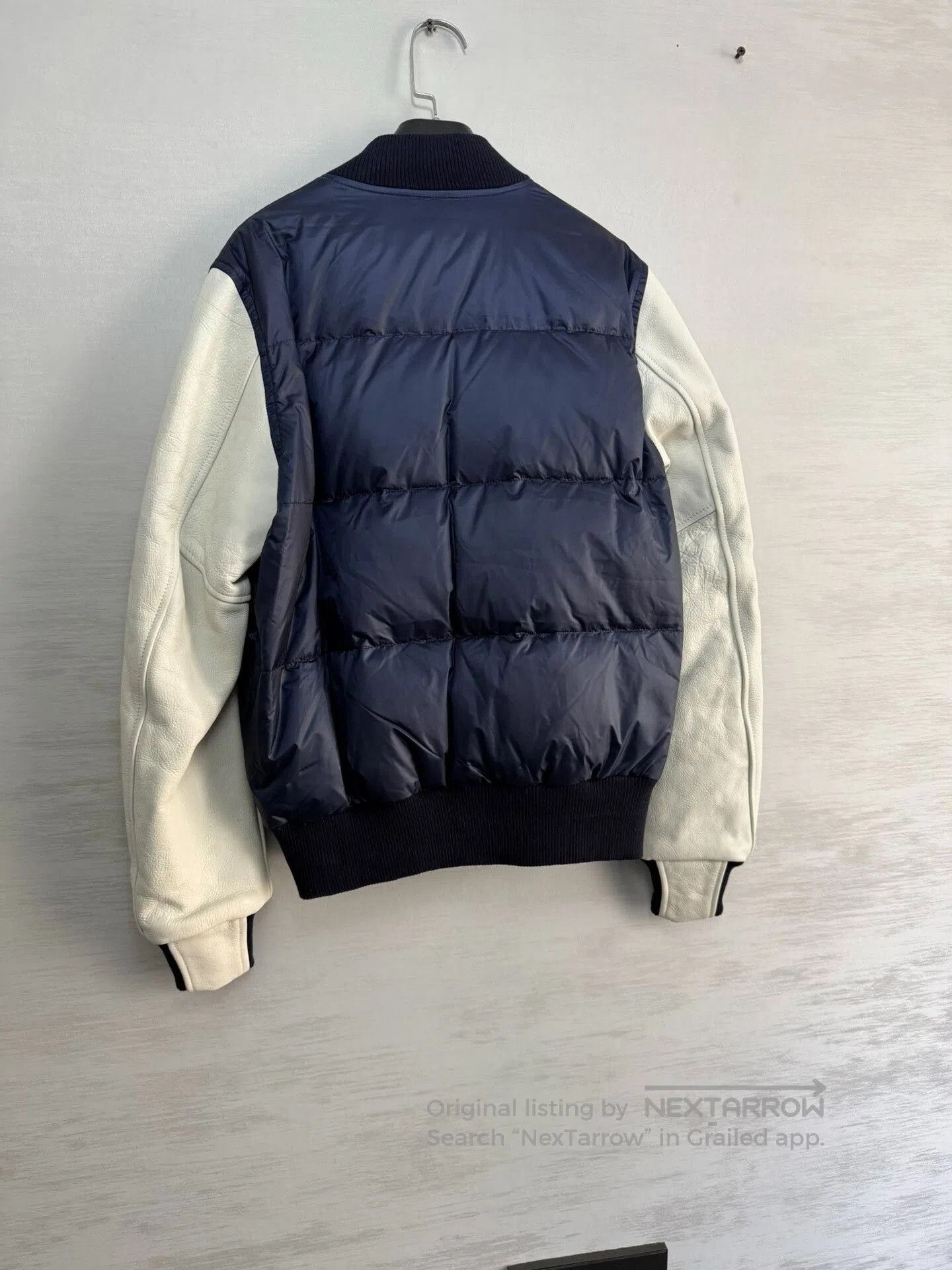Sacai Sacai Colorblock Leather Down Jacket. Size US XS / EU 42 / 0 - 6 Thumbnail