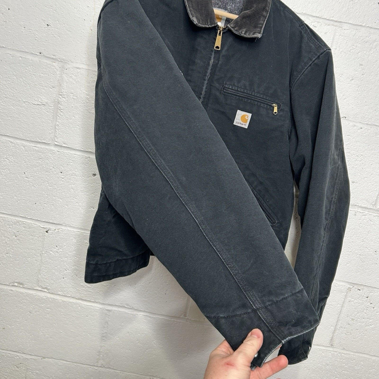 Carhartt Vintage Carhartt Blanket-Lined Detroit Jacket “Black” J01 Size US XL / EU 56 / 4 - 7 Thumbnail